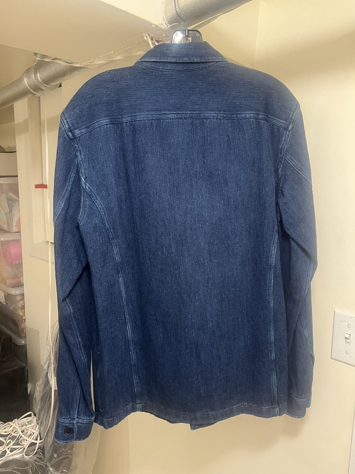 Tom Ford Tom Ford Dark Wash Denim Overshirt Sz 39 Size US S / EU 44-46 / 1 - 7 Thumbnail