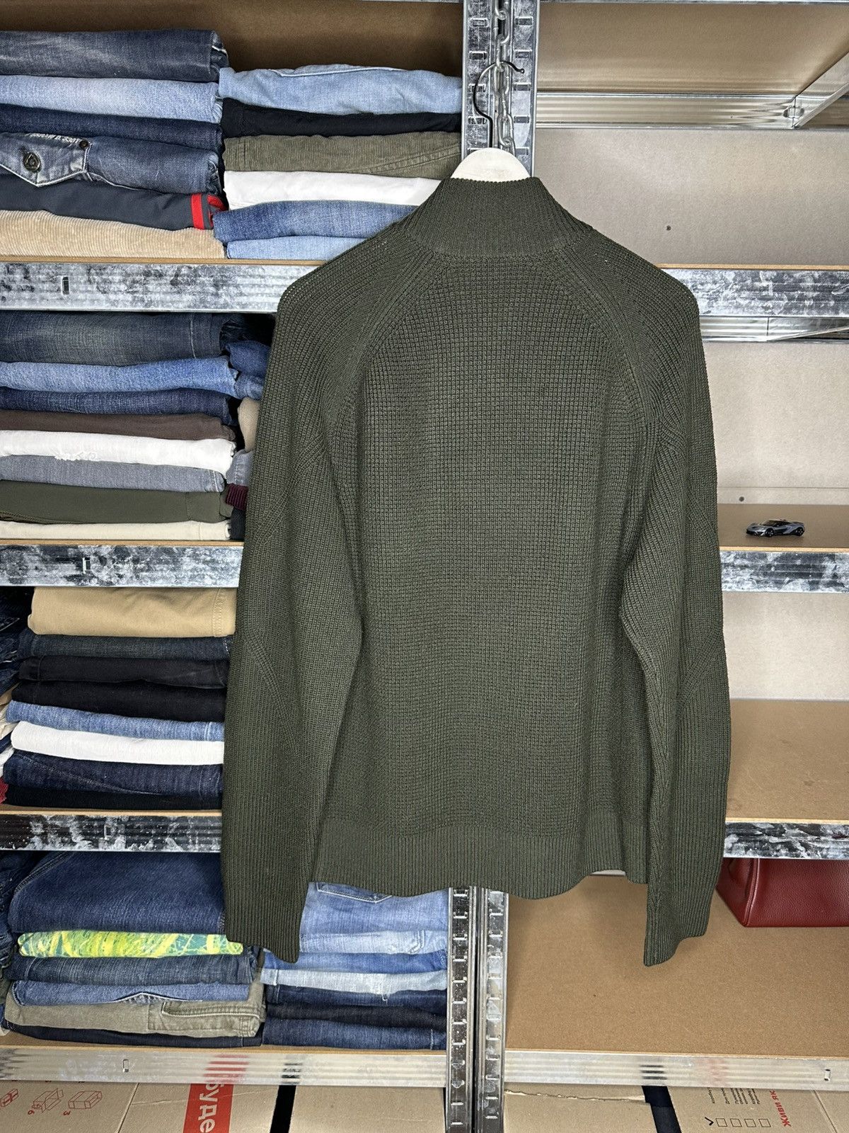 Polo Ralph Lauren Polo Ralph Lauren Merino Wool Half Zip 1/4 Knit Sweater L Size US L / EU 52-54 / 3 - 5 Thumbnail