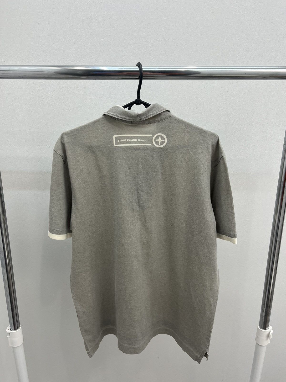 Stone Island Stone Island Denims Logo Polo Shirt Size US L / EU 52-54 / 3 - 7 Thumbnail