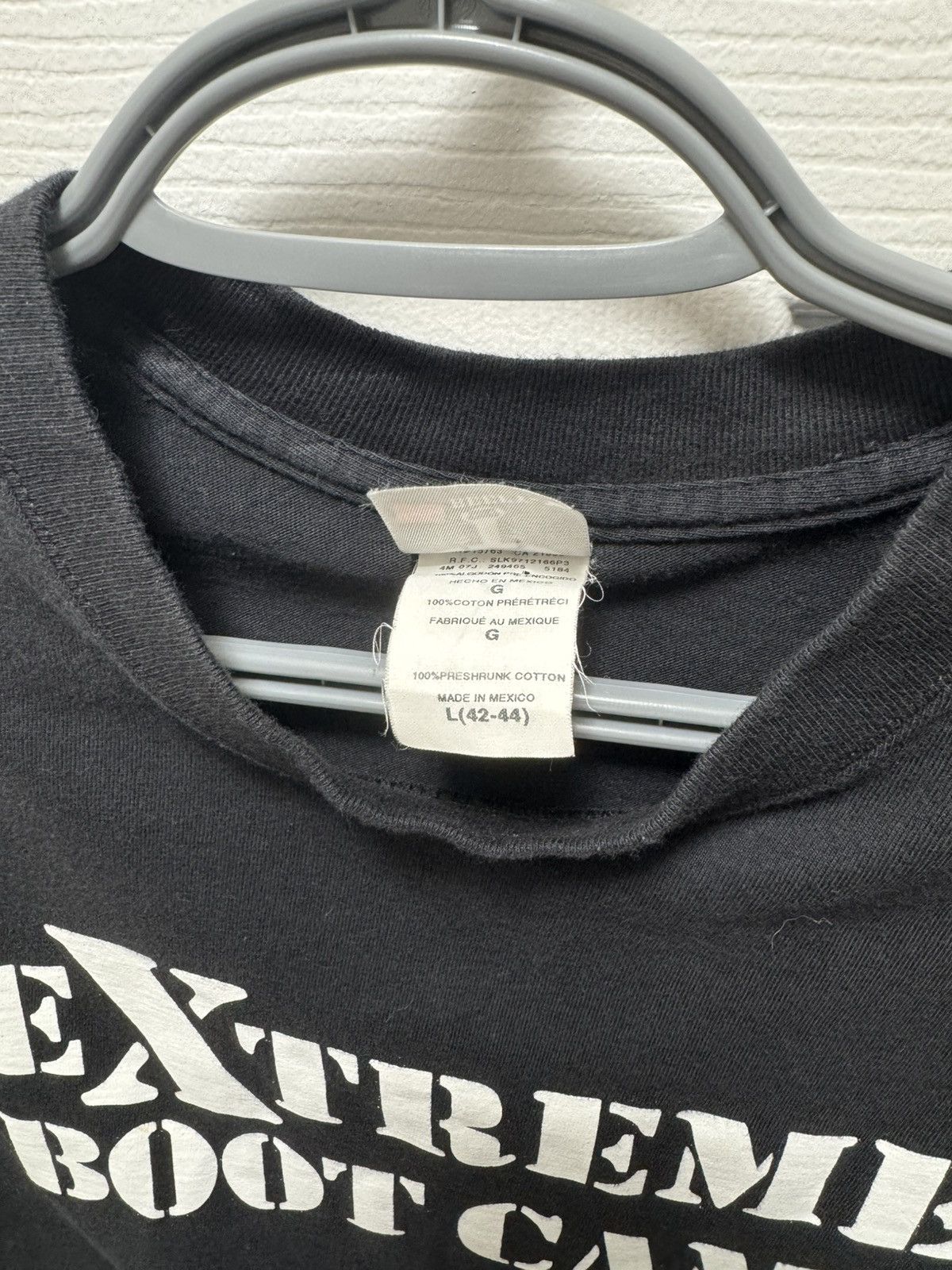 Hanes Hanes Beefy eXtreme Boot Camp Military Vintage Shirt Rare Size US L / EU 52-54 / 3 - 5 Thumbnail
