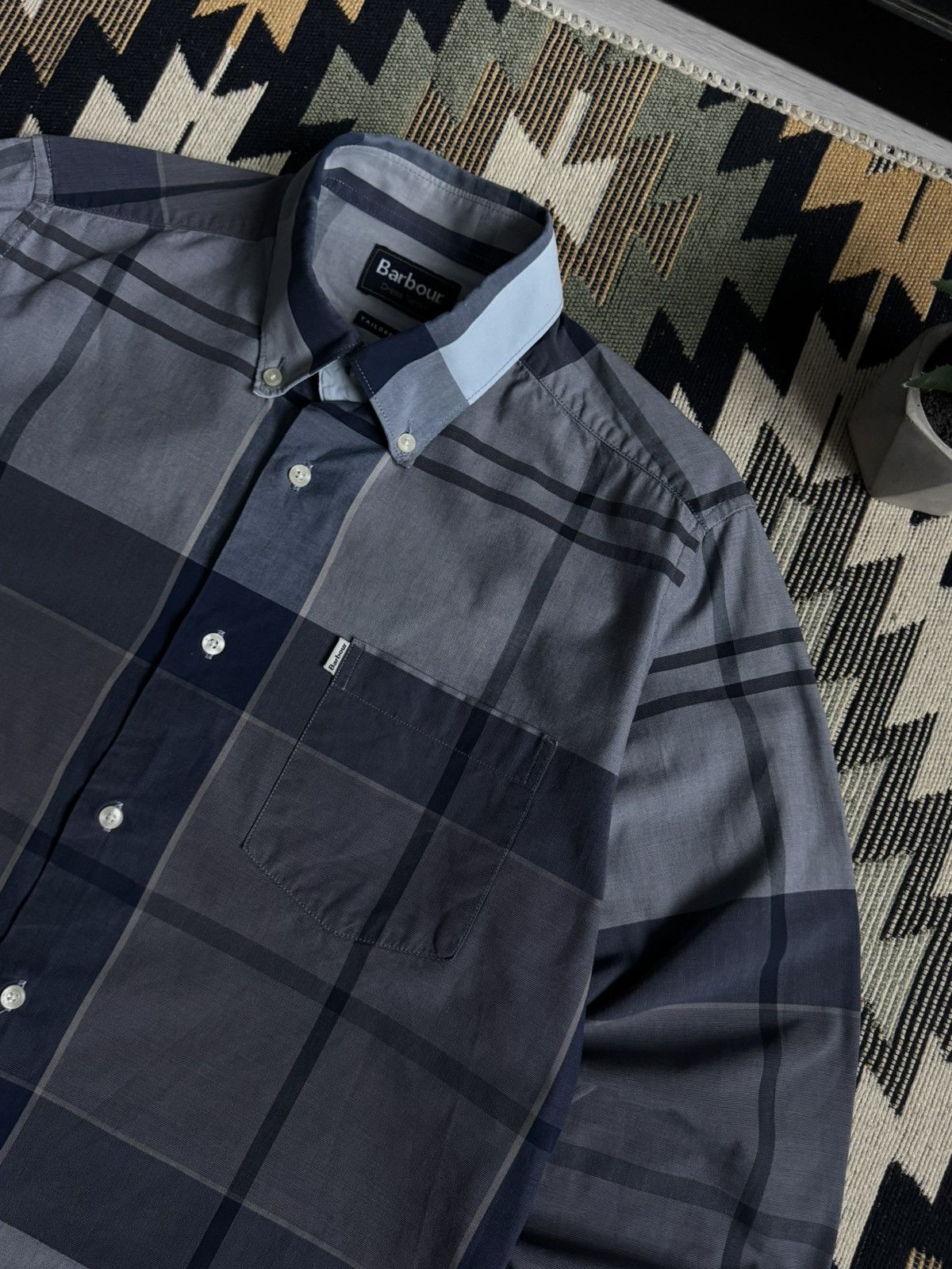 Barbour Vintage Barbour Arndale Tartan Button Up Shirt Size US S / EU 44-46 / 1 - 5 Thumbnail