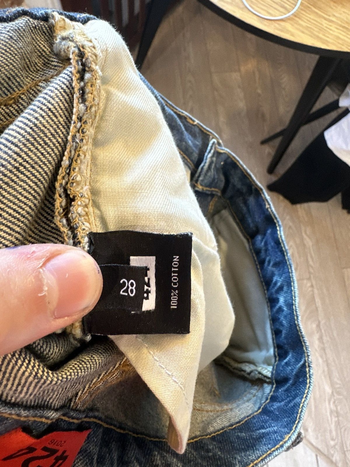 424 424 Distressed jeans blue Size US 28 / EU 44 - 4 Thumbnail