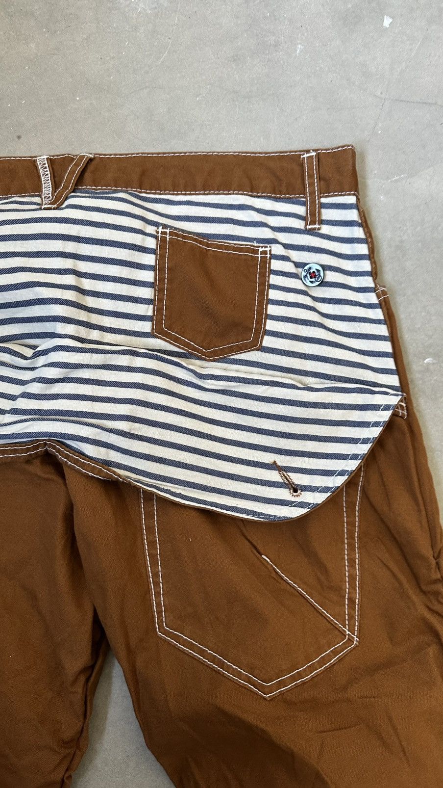 Japanese Brand DOMINATE HANDCRAFTED HIDDEN POCKET PANT Size US 35 - 14 Thumbnail