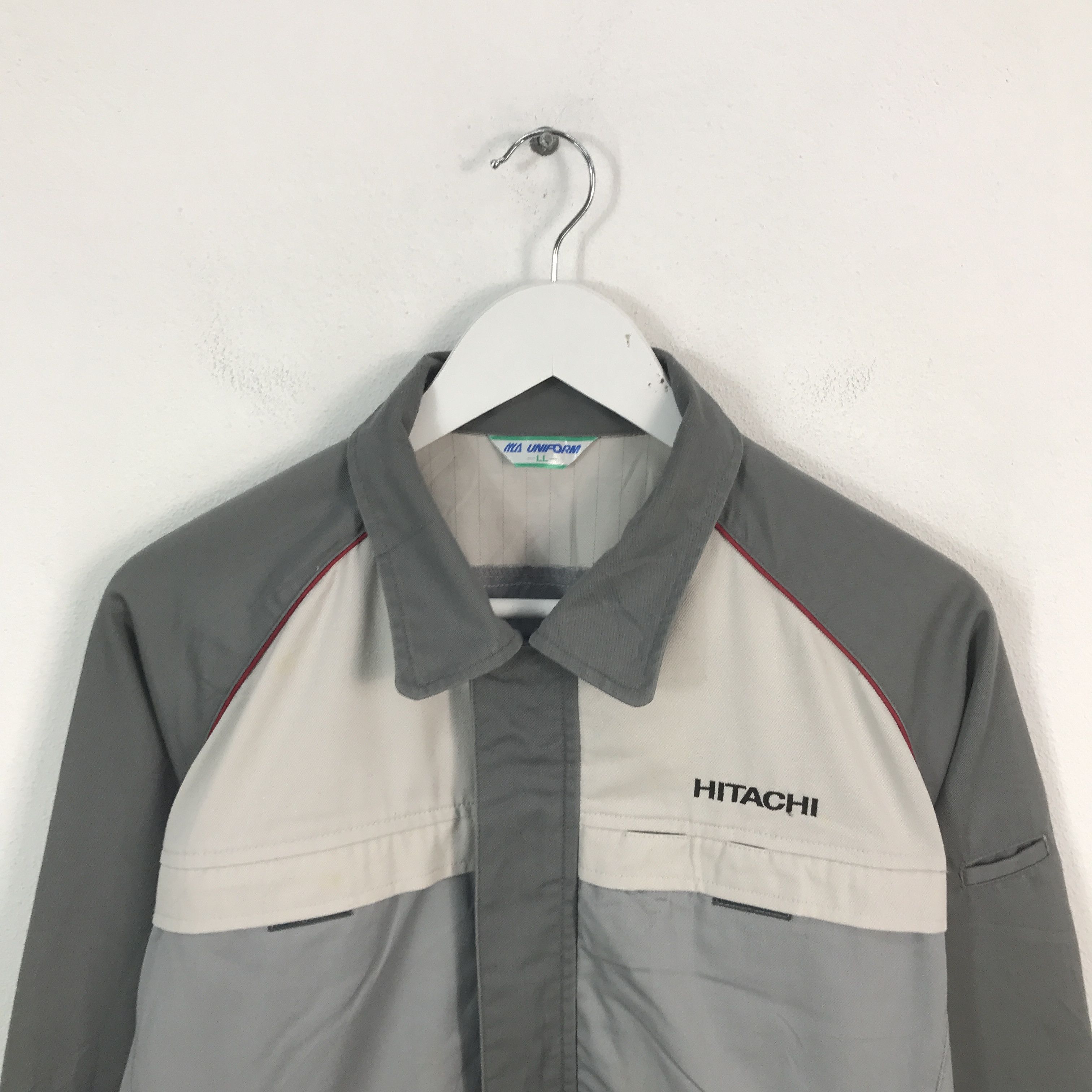 Japanese Brand Hitachi Worker Uniform Jacket Size US L / EU 52-54 / 3 - 2 Thumbnail