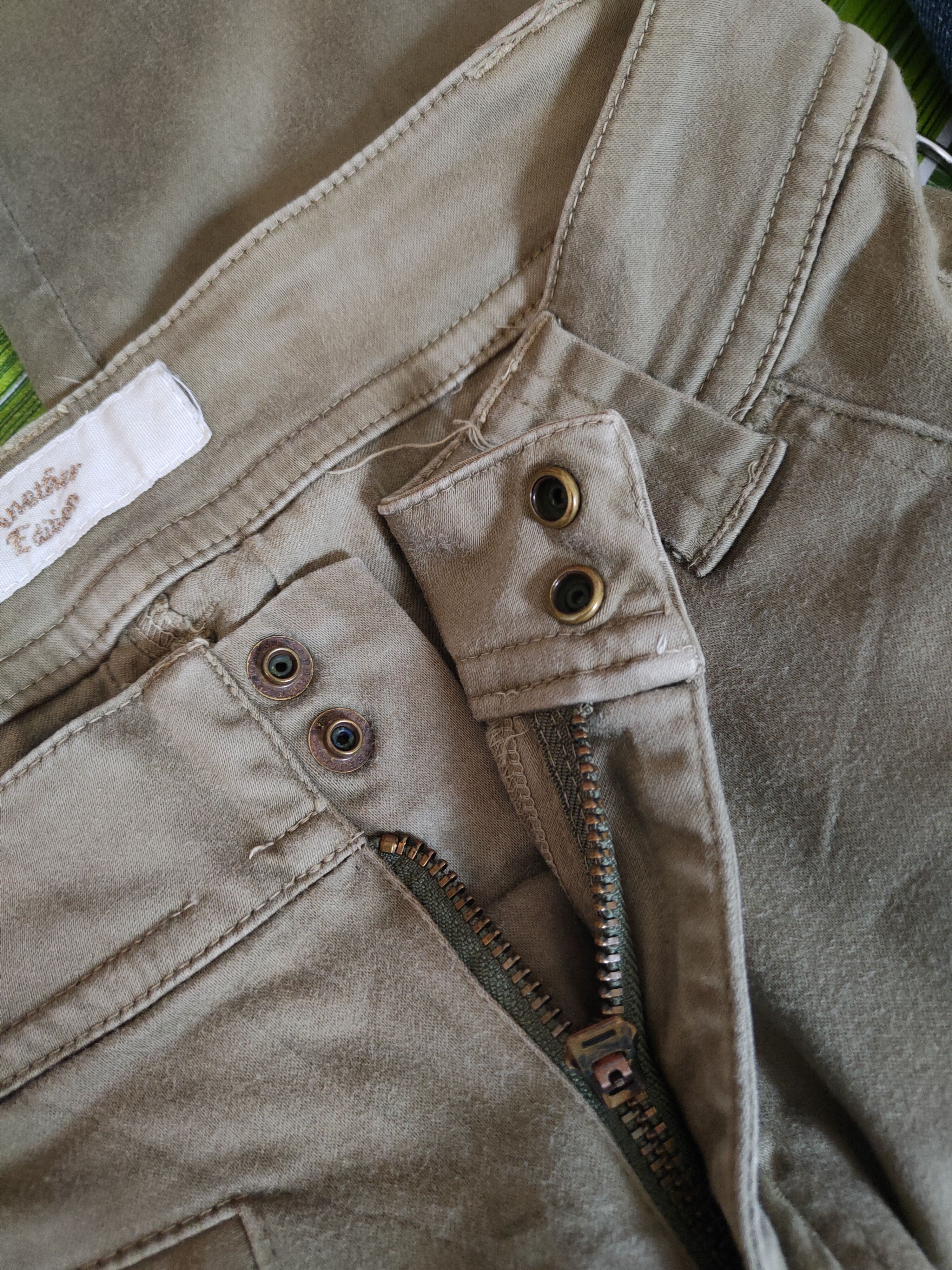 Japanese Brand DL Another Edition Multipocket Tactical Cargo Pants #1517 Size 28" / US 6 / IT 42 - 12 Thumbnail
