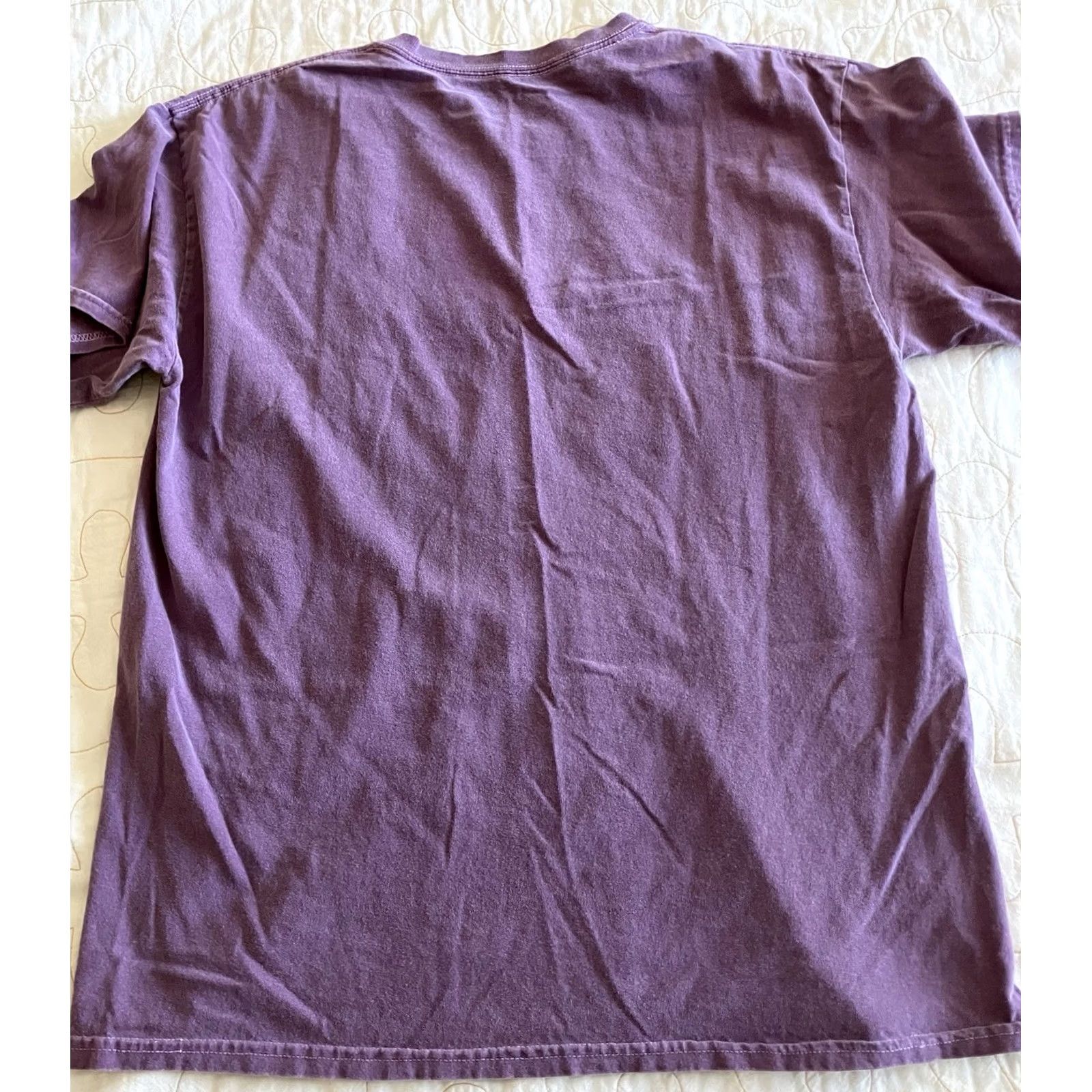 Vintage Way Up North Michigan Purple Embroidered Moose T-Shirt Blue 84 Unisex Adults Long Sleeve Crew Neck L Blue Outdoor 90s Size US L / EU 52-54 / 3 - 5 Thumbnail