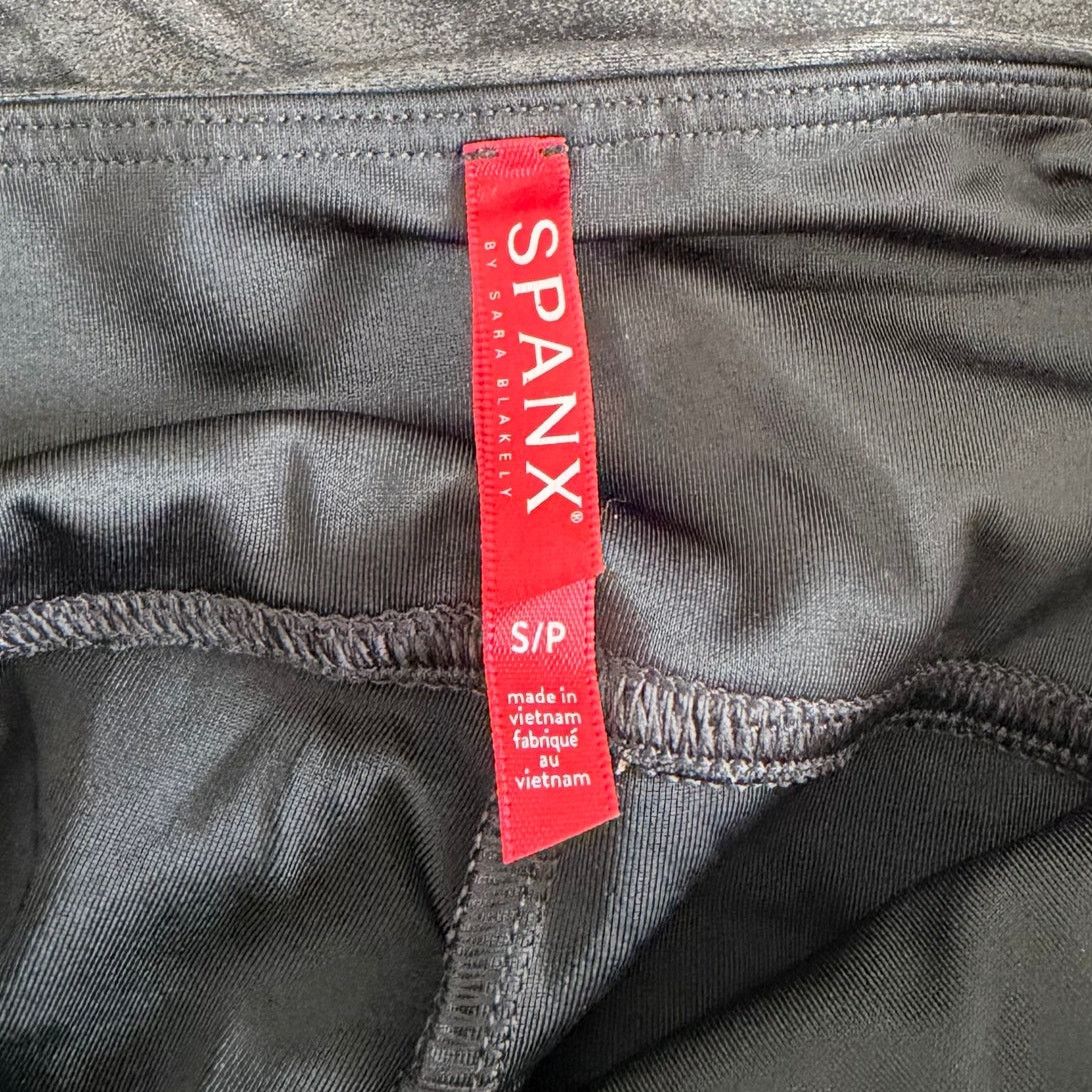 Spanx Spanx Black Faux Leather Leggings Sz S Size 27" / US 4 / IT 40 - 2 Thumbnail