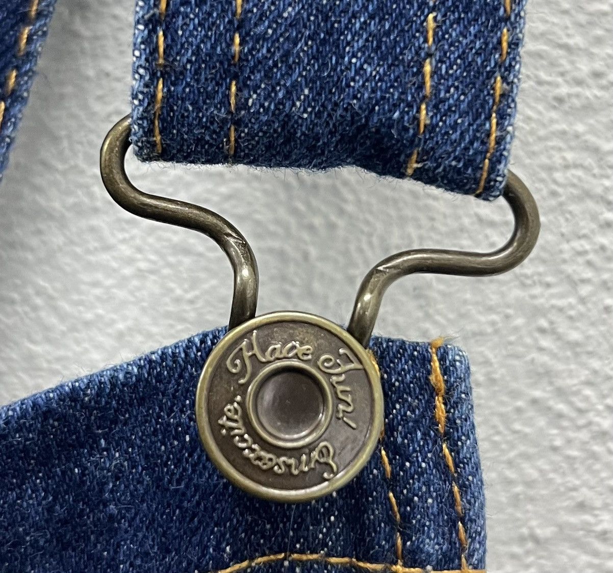 Japanese Brand VINTAGE EMSEXCITE FOR ALL WAYS YOU STYLE OVERALLS Size US 34 / EU 50 - 5 Thumbnail