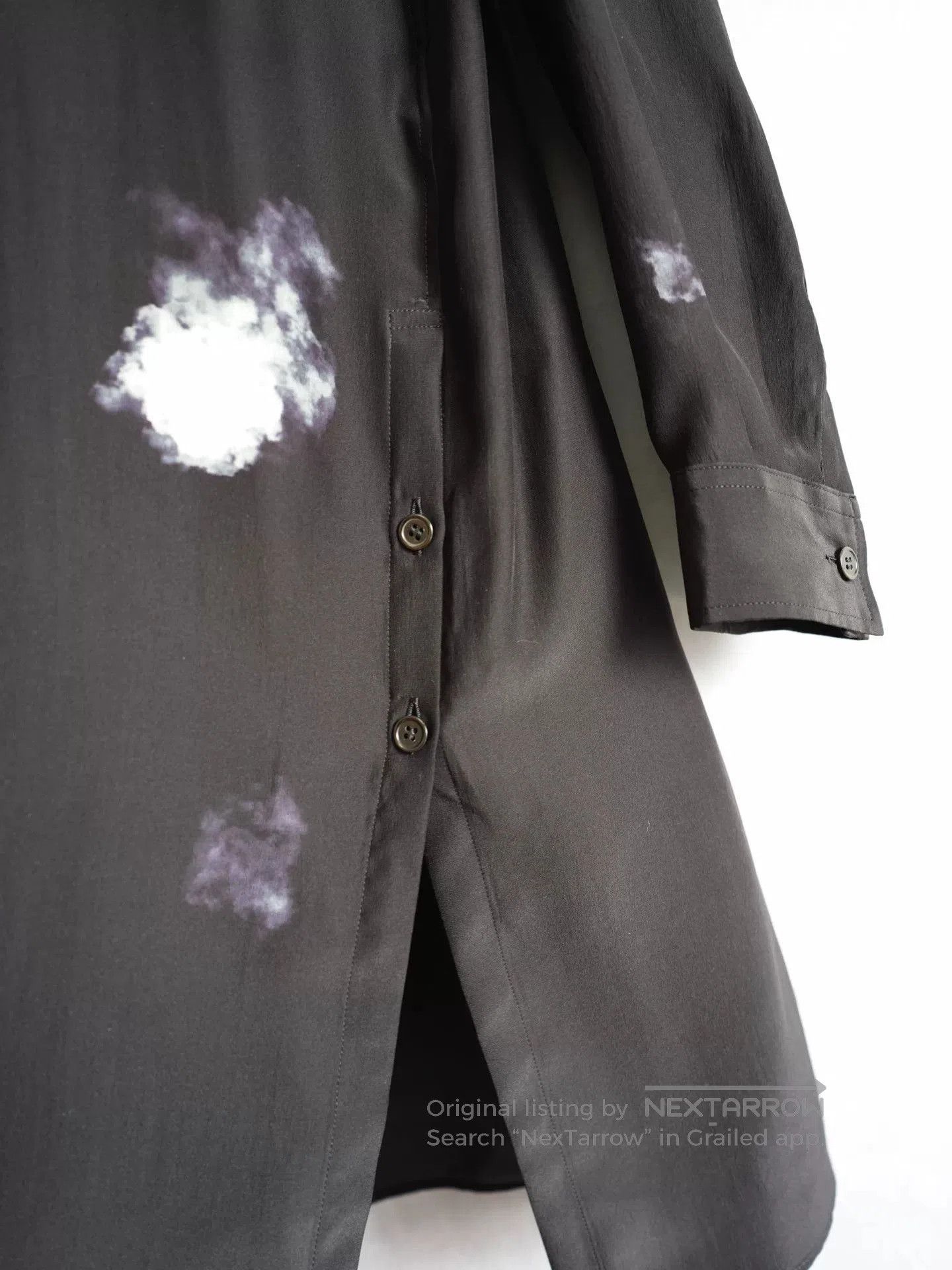 Yohji Yamamoto Yohji Yamamoto Cloud Silk Shirt. Size M / US 6-8 / IT 42-44 - 8 Thumbnail