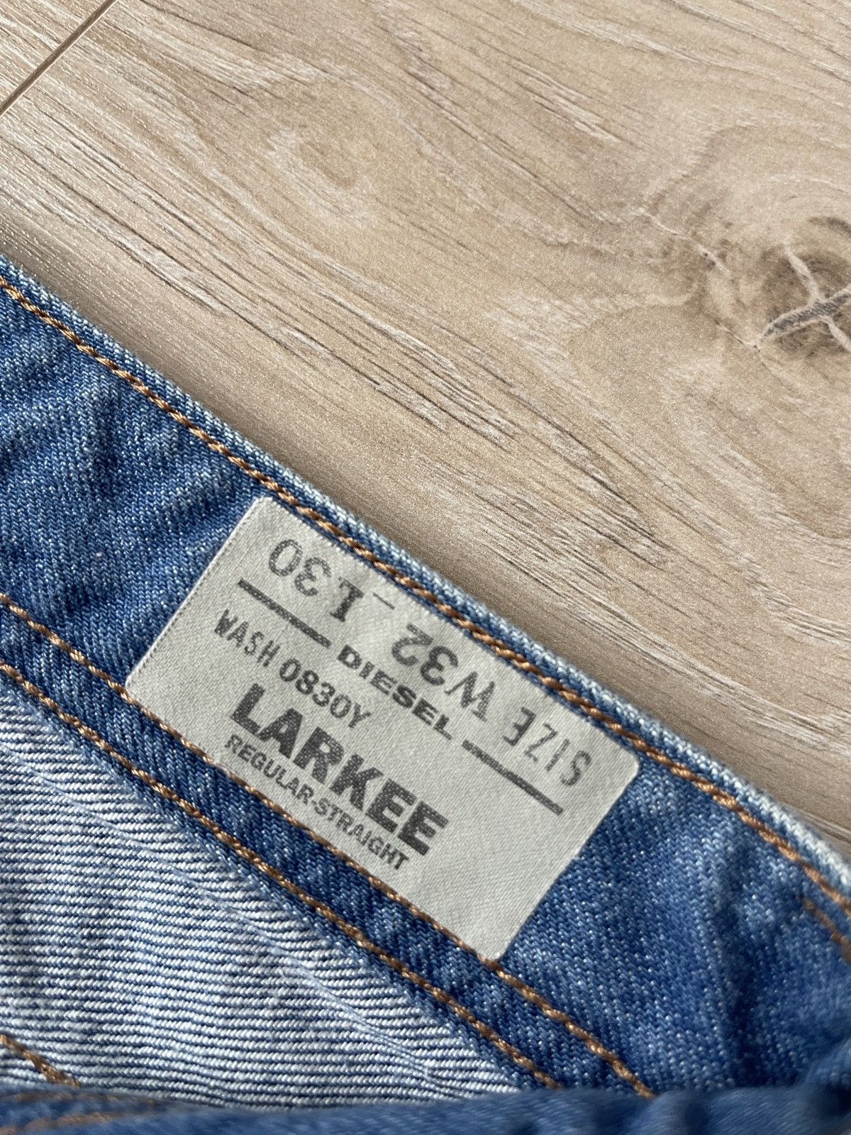Diesel × Vintage Vintage Diesel Blue Jeans Distressed Denim Size US 32 / EU 48 - 8 Thumbnail