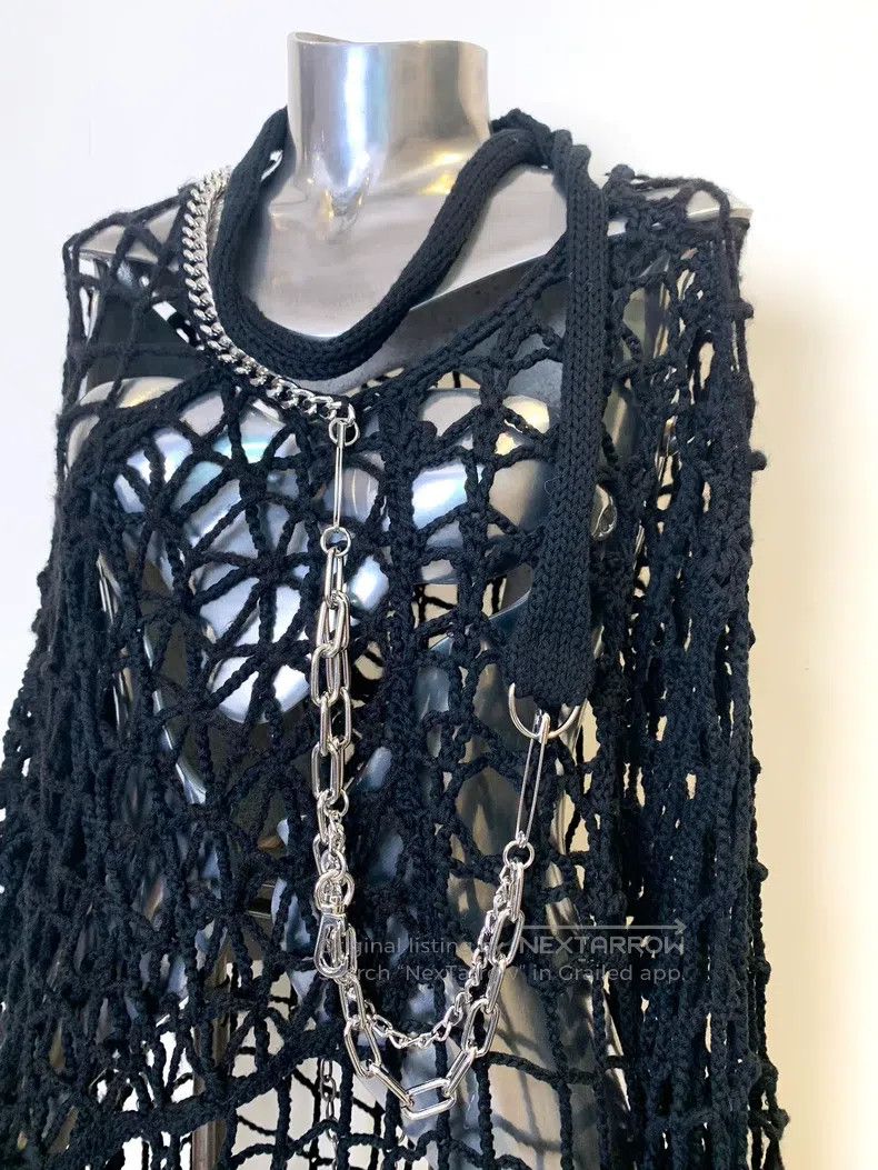Junya Watanabe Junya Watanabe Knit mesh top Size M / US 6-8 / IT 42-44 - 4 Thumbnail