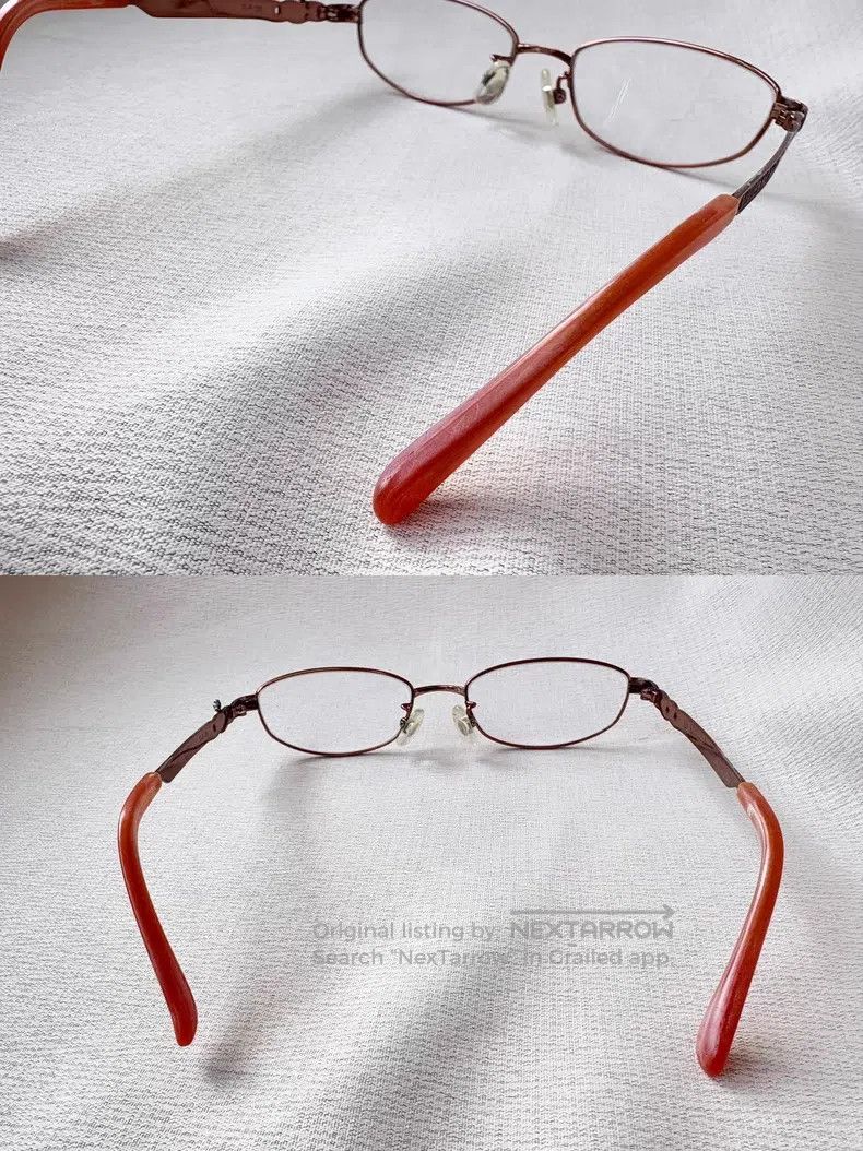 Vivienne Westwood Vivienne Westwood Saturn orange thin frame high-intellect Size ONE SIZE - 4 Thumbnail