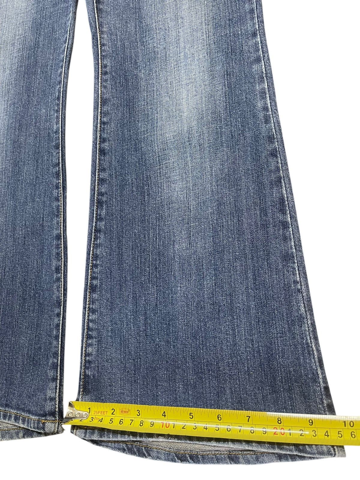 Hypebeast Vintage Japanese Brand Bush Pants Faded Wash Wide Leg Jeans Size US 30 / EU 46 - 16 Thumbnail