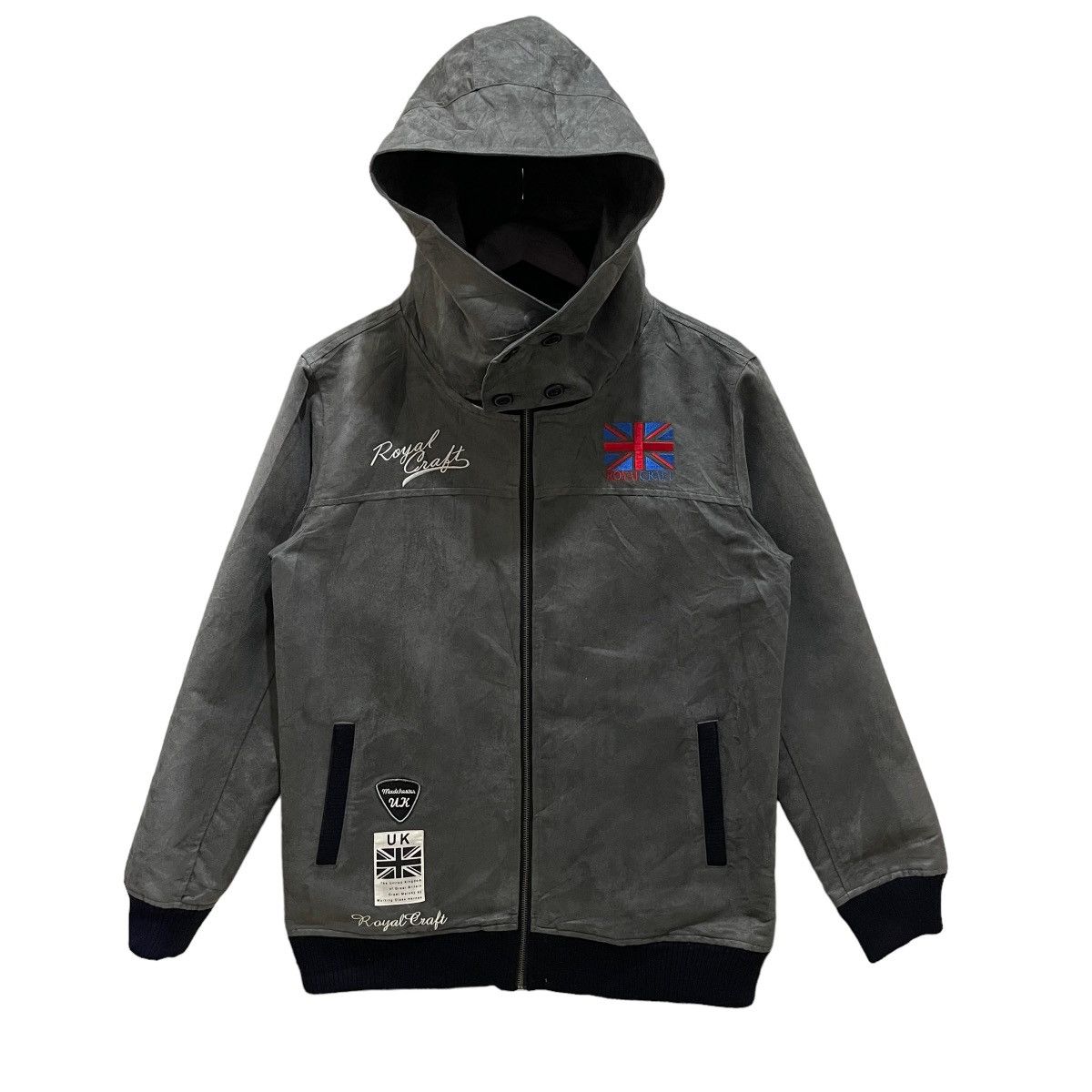 Royal Underground Madchester UK Royal Craft Hoodie Zipper Jacket Size US L / EU 52-54 / 3 - 1 Thumbnail