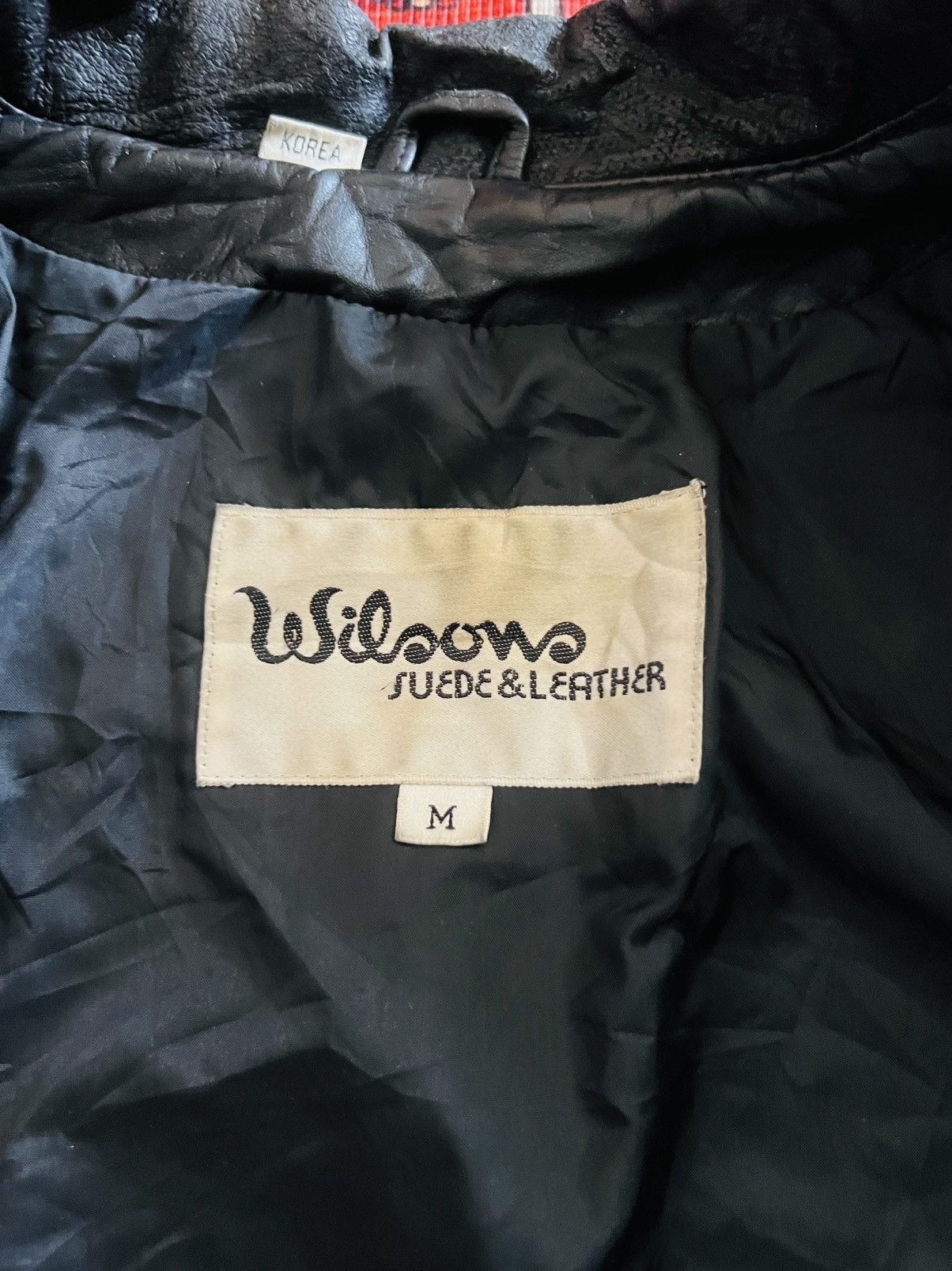 Wilsons Leather Vintage 1990s Wilson Suede & Leather Women’s Black Jacket Size M / US 6-8 / IT 42-44 - 4 Thumbnail