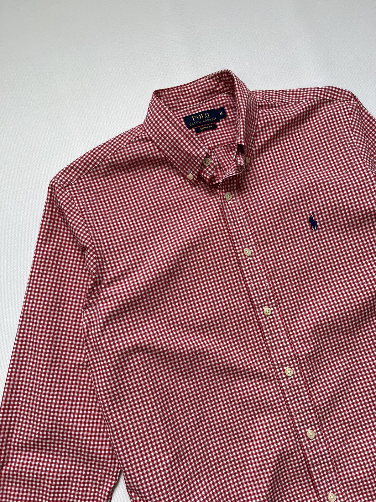 Polo Ralph Lauren × Ralph Lauren Polo Ralph Lauren Cotton Long Sleeve Shirt Made in Sri Lanka Size US M / EU 48-50 / 2 - 2 Thumbnail