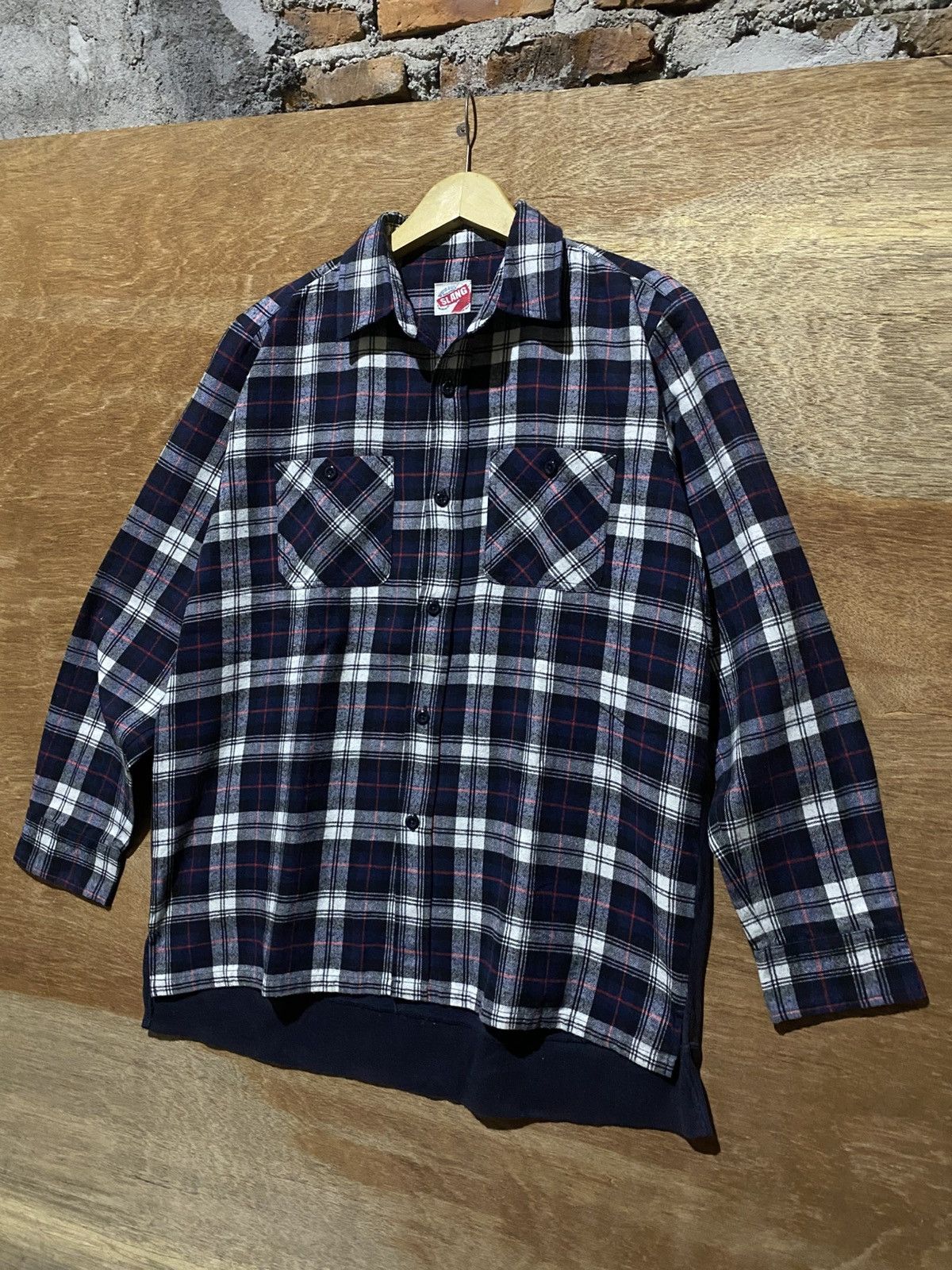 Japanese Brand Rna.inc hybird flannelshirt Size US L / EU 52-54 / 3 - 3 Thumbnail