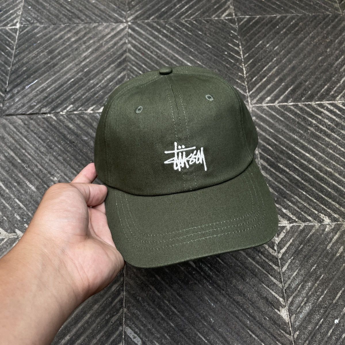 Stussy STUSSY " BASIC STOCK " LOW PRO CAP // FOREST Size ONE SIZE - 2 Thumbnail