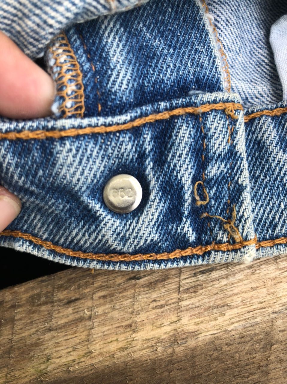 Levi's × Vintage Vintage Levi's Orange Tab Denim Jeans Distressed Size US 32 / EU 48 - 4 Thumbnail