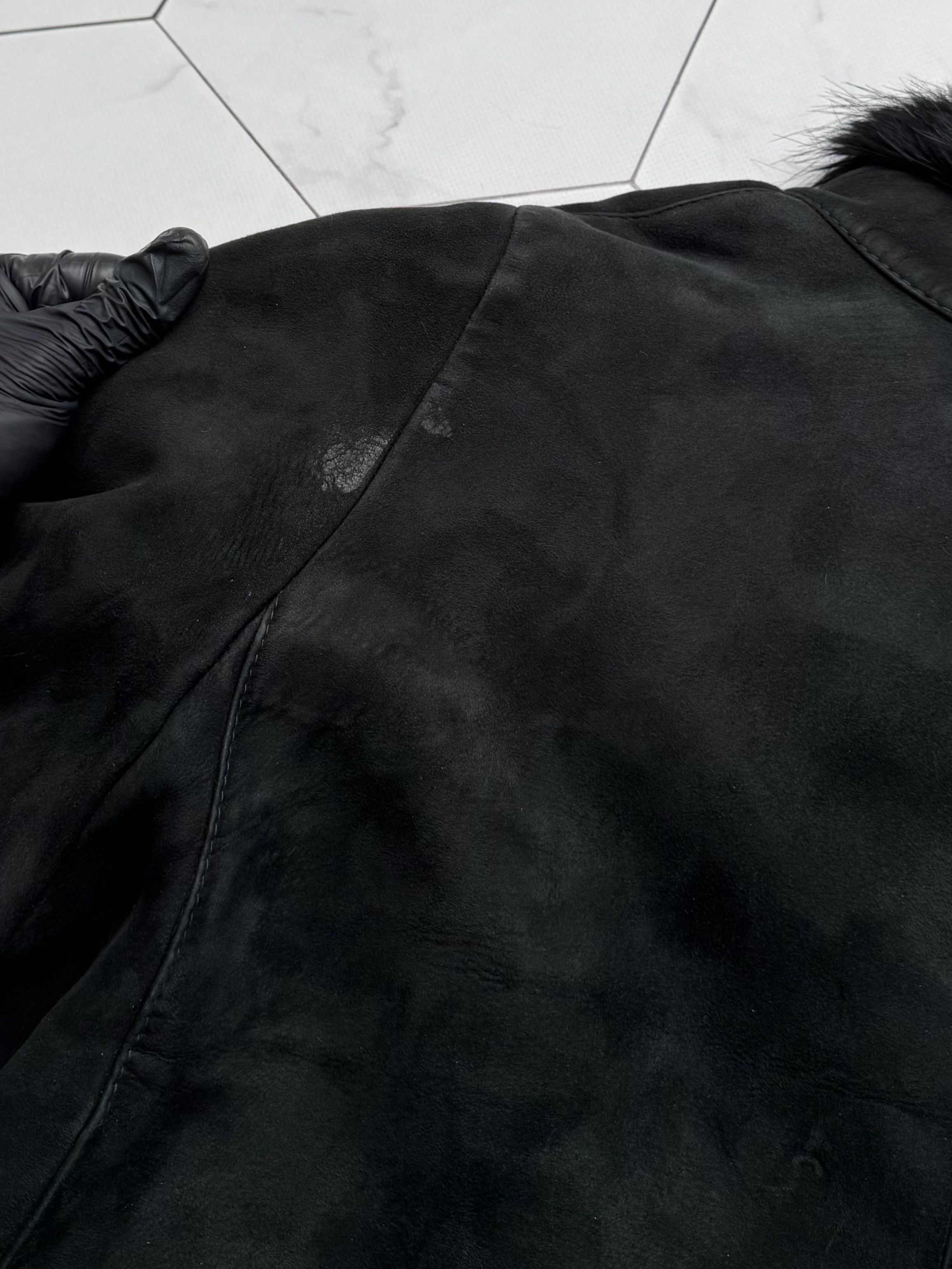 Vintage Vintage Real Shearling Coat (B550) Size L / US 10 / IT 46 - 21 Thumbnail