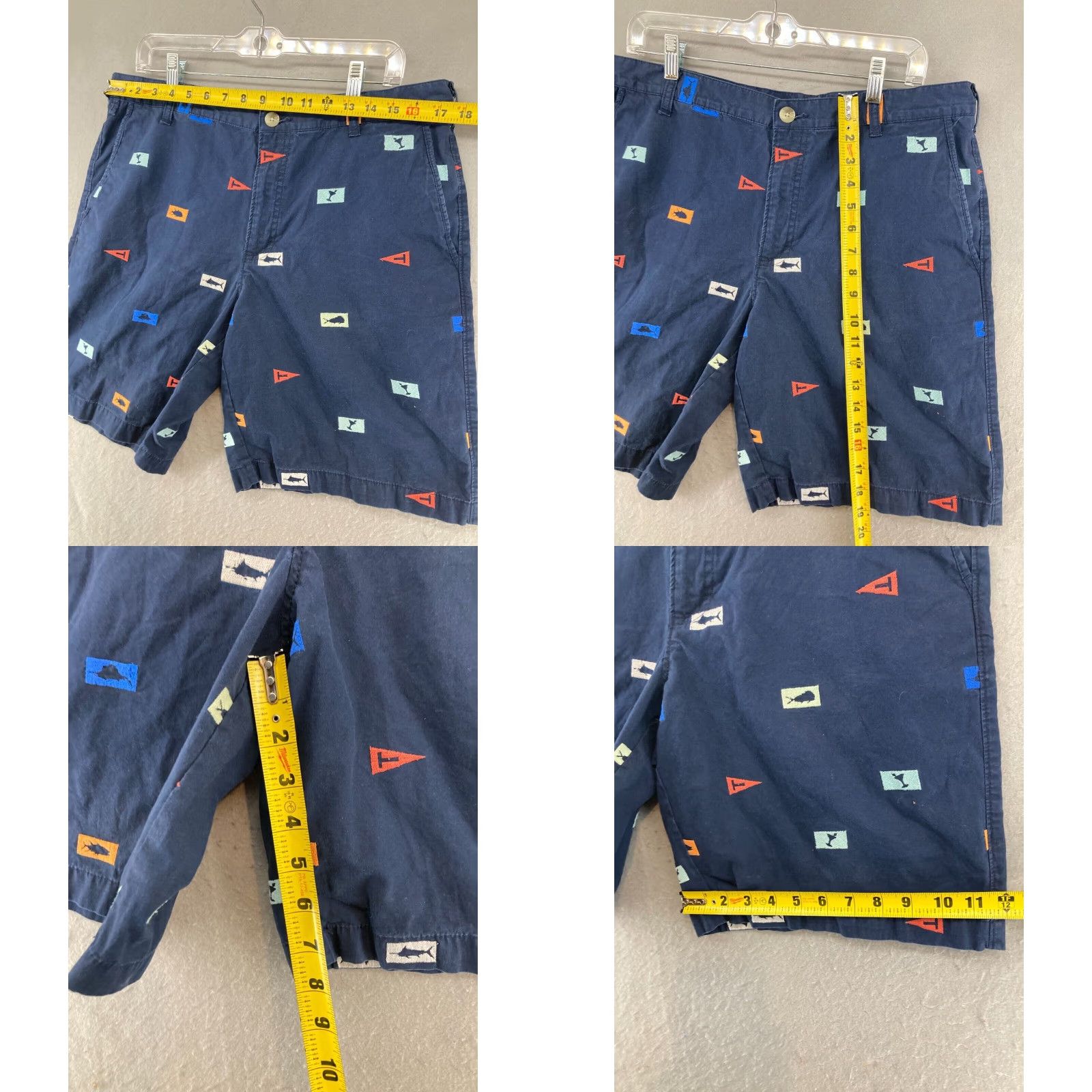 Vintage Columbia Mens 36 Blue Shorts PFG Extra Large XL Outdoor Flags Size US 36 / EU 52 - 2 Thumbnail