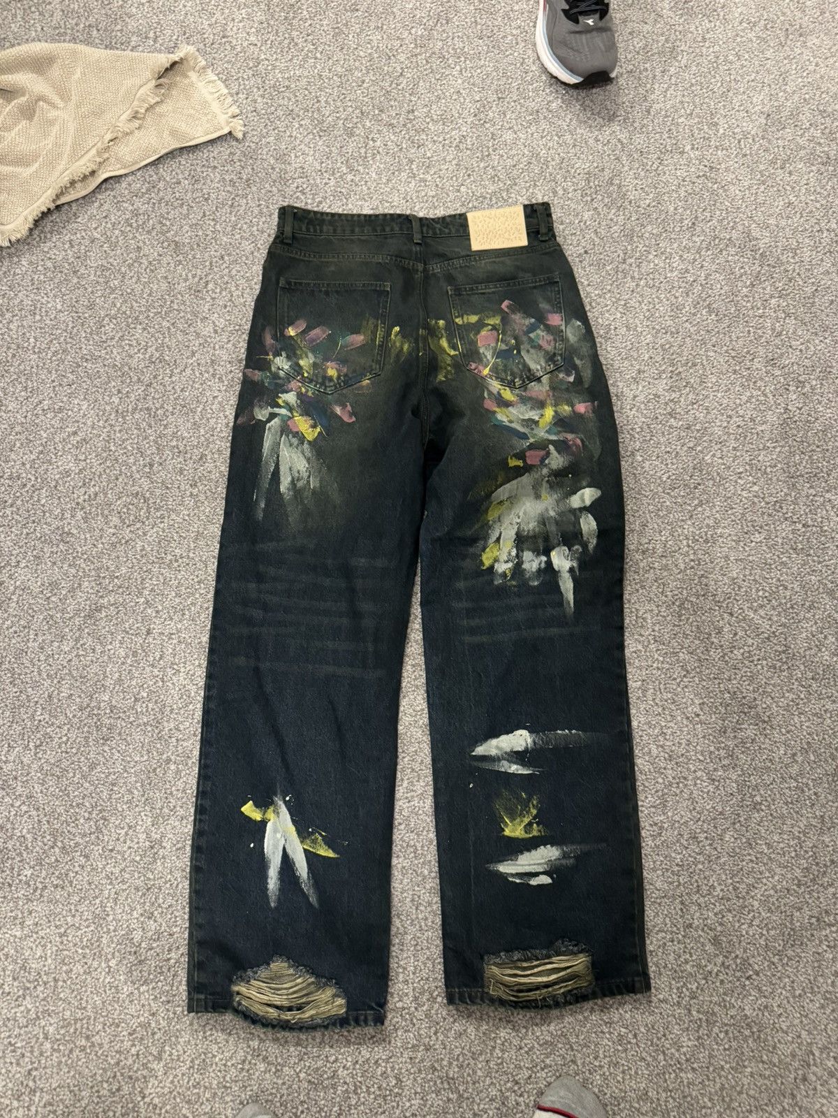 basketcase gallery Paint splatter basketcase pants Size US 32 / EU 48 - 1 Thumbnail