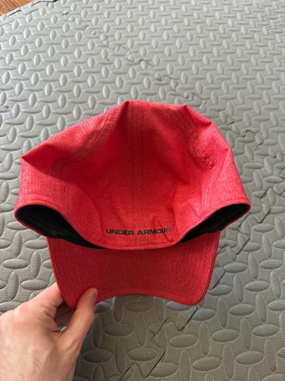 Under Armour Mens Blitzing Cap Red/Black Under Armour Hat NEVER WORN L/XL Size ONE SIZE - 2 Thumbnail