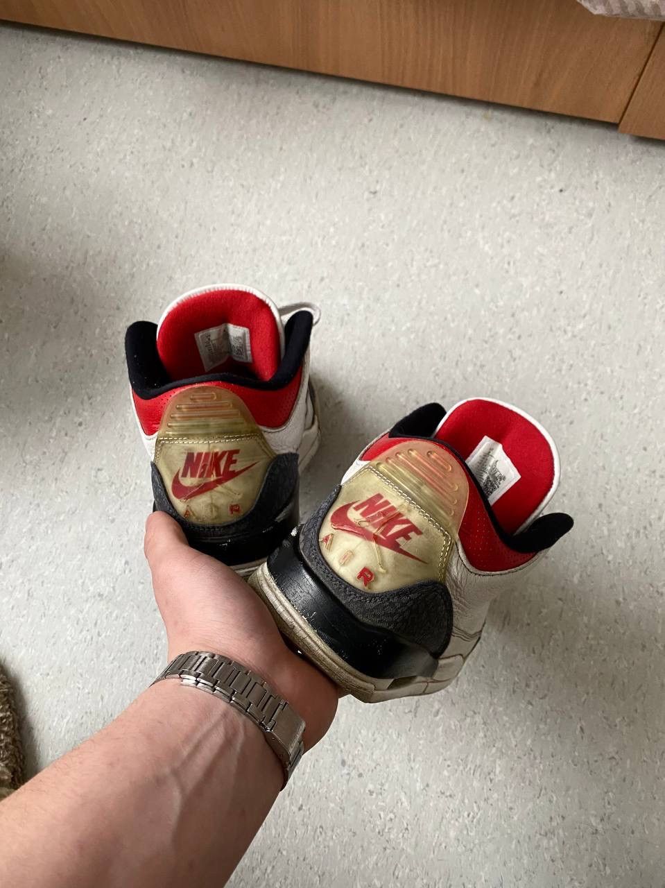Nike Air Jordan 3 Streetwear Vintage Logo Rare Swoosh Y2k