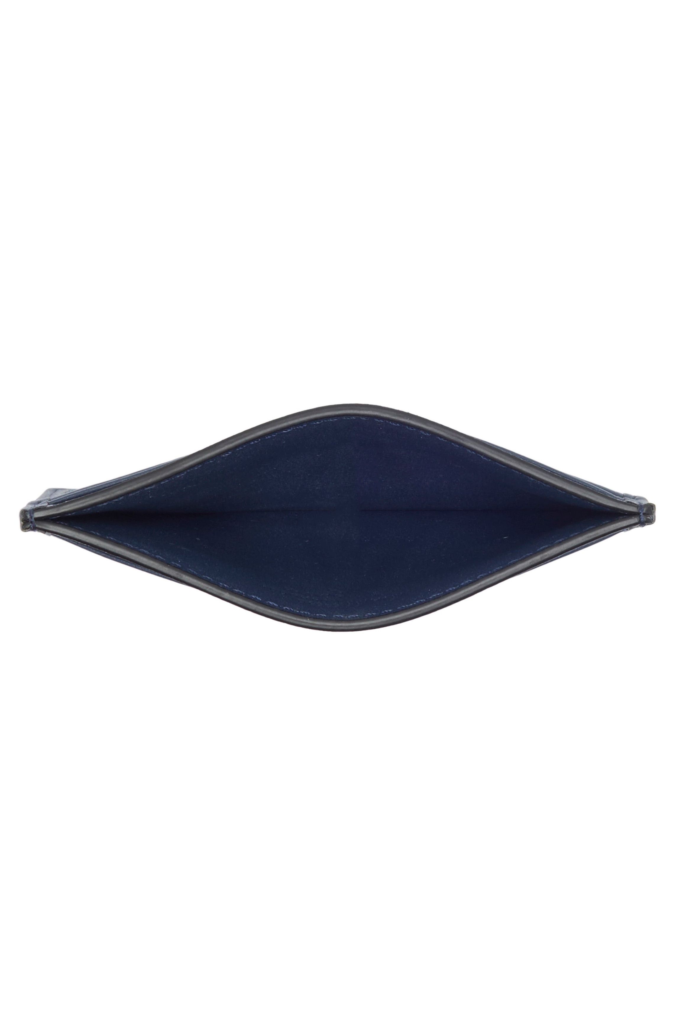 MCM o1mt1gz0426 Size: OS / Aren Card Case in Blue Size ONE SIZE - 4 Thumbnail