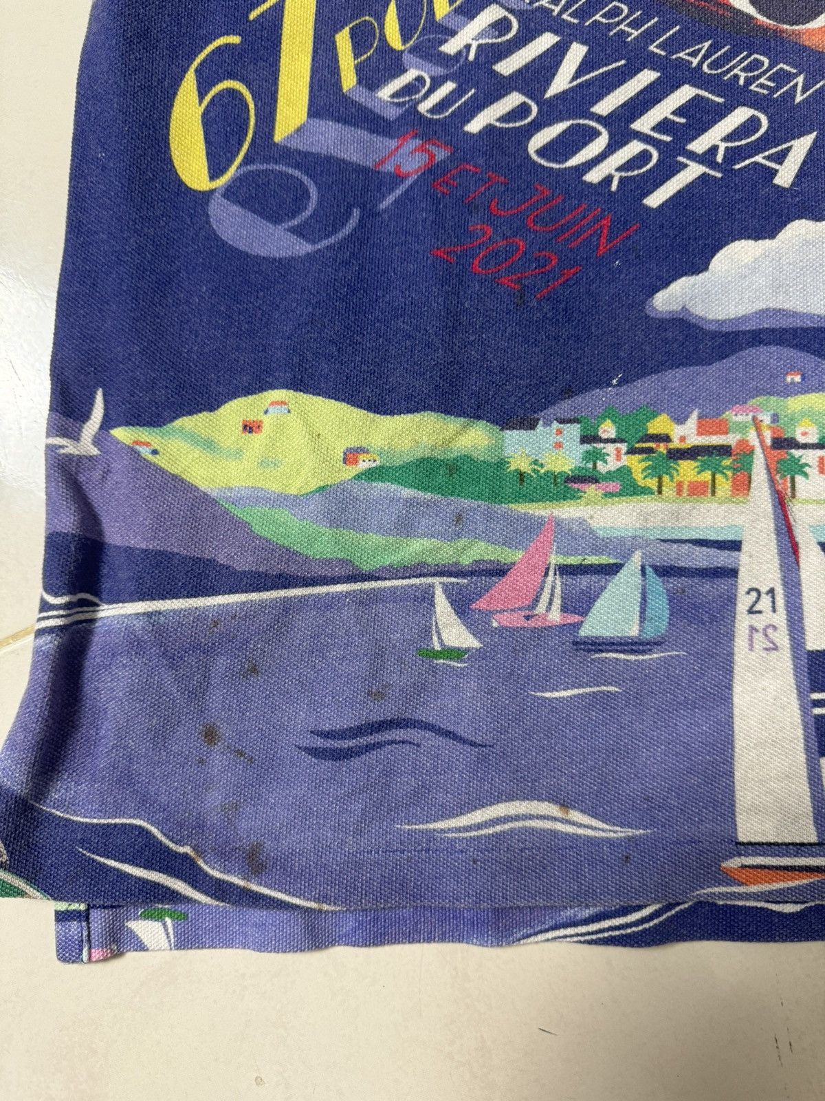 Polo Ralph Lauren Polo Ralph Lauren Classic Riviera duPort Graphic Size US XL / EU 56 / 4 - 7 Thumbnail