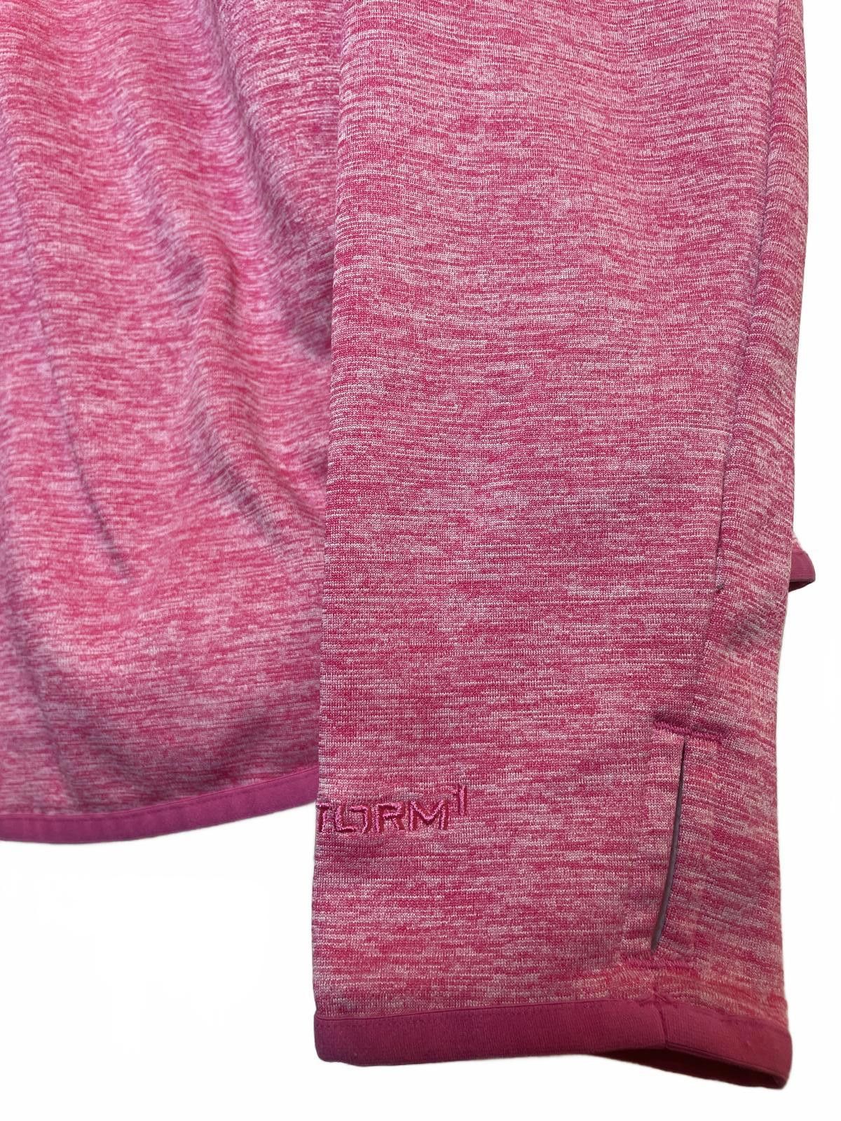 Under Armour Under Armour Hoodie Sweatshirt Women's Medium Pink ColdGear Size ONE SIZE - 5 Thumbnail