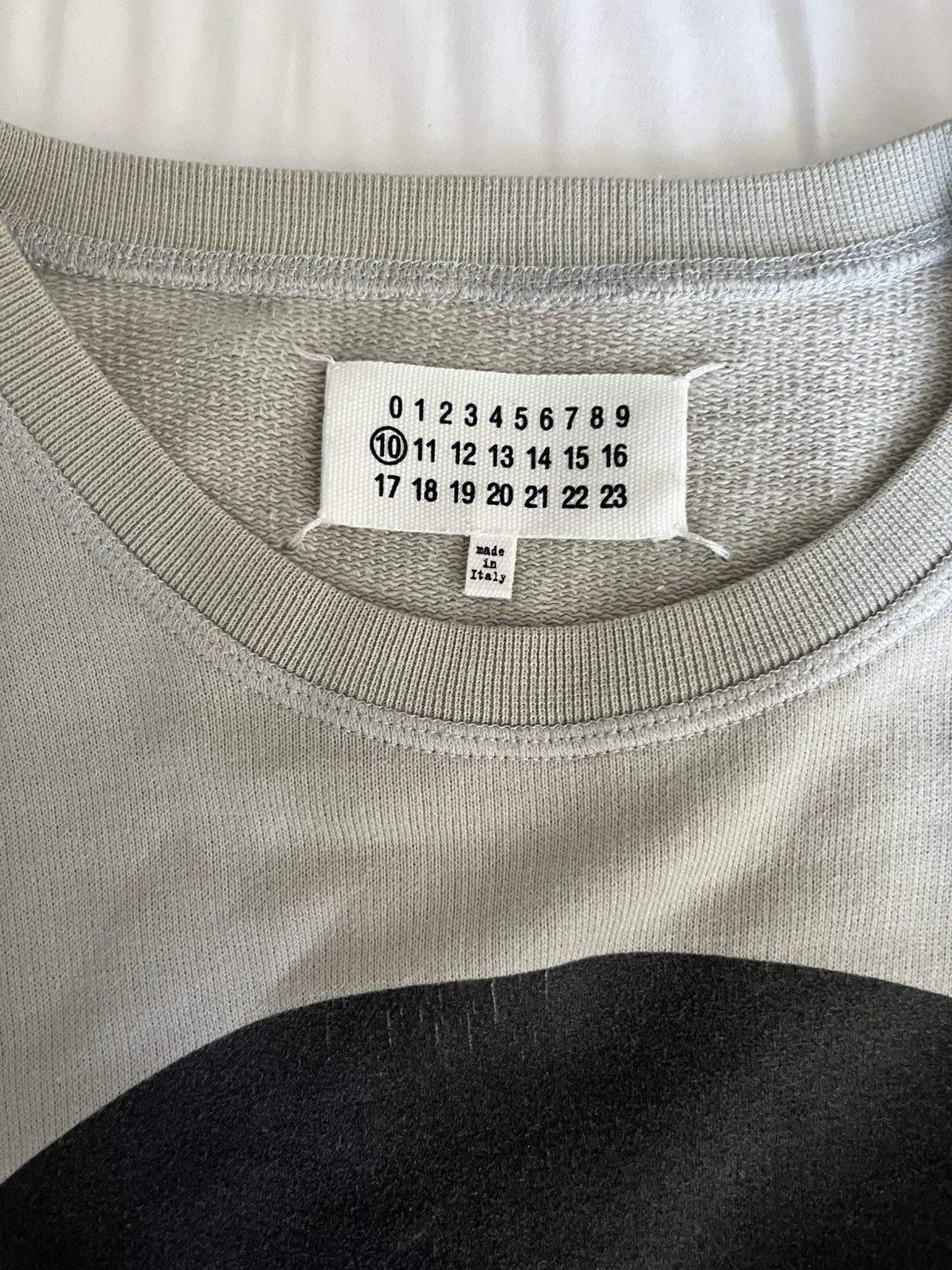 Maison Margiela Maison Margiela - Swearshirt with print Size US M / EU 48-50 / 2 - 3 Thumbnail