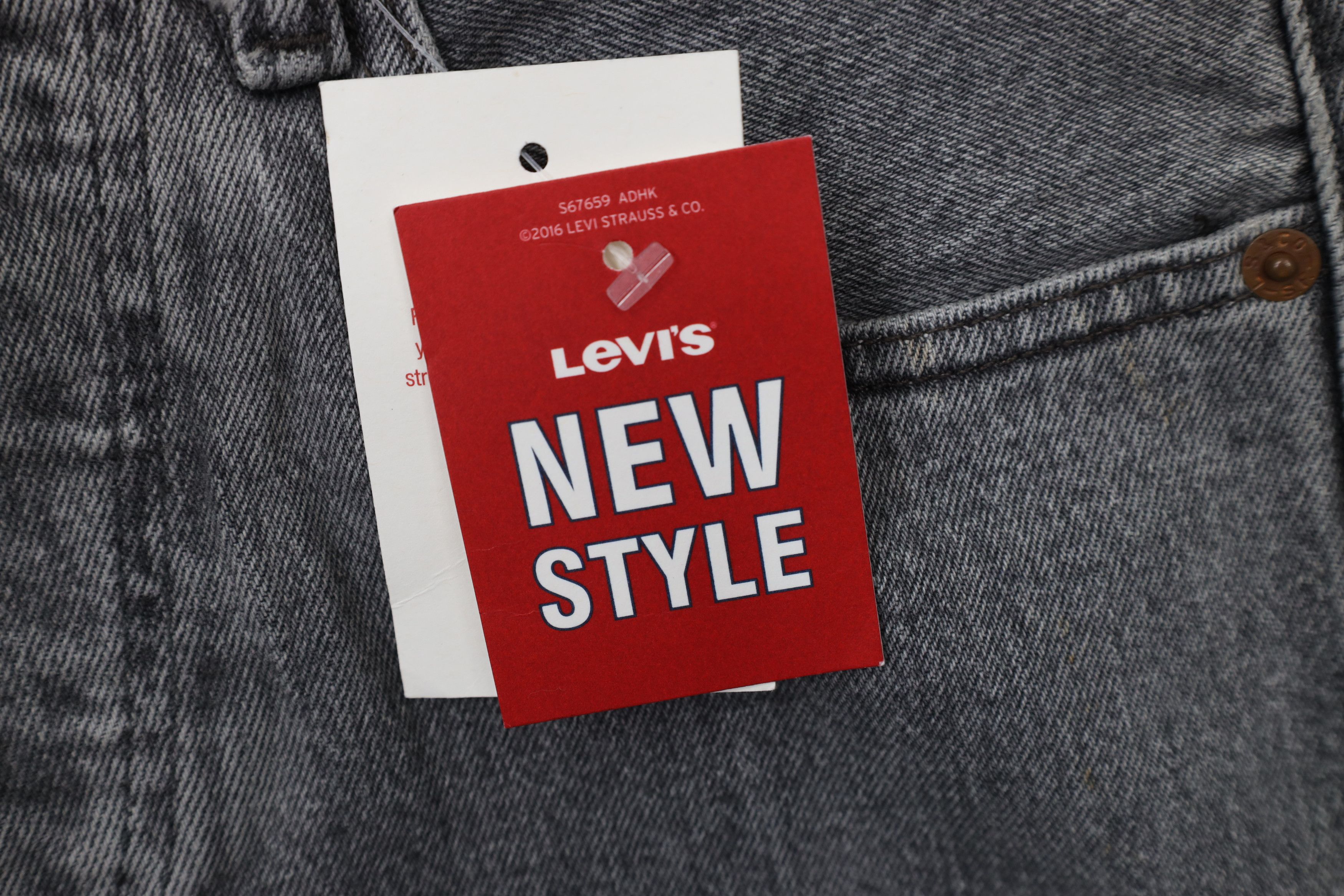 Levi's New Levis 501xx Button Fly Stretch Straight Leg Jeans Size US 28 / EU 44 - 7 Thumbnail
