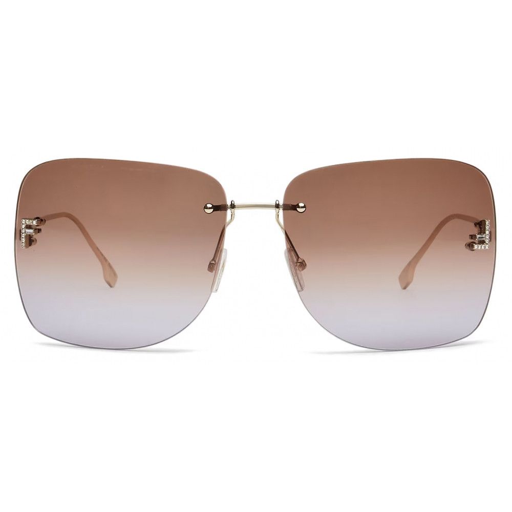 Fendi o1s1wg110425 Sunglass in Brown Size ONE SIZE - 2 Thumbnail