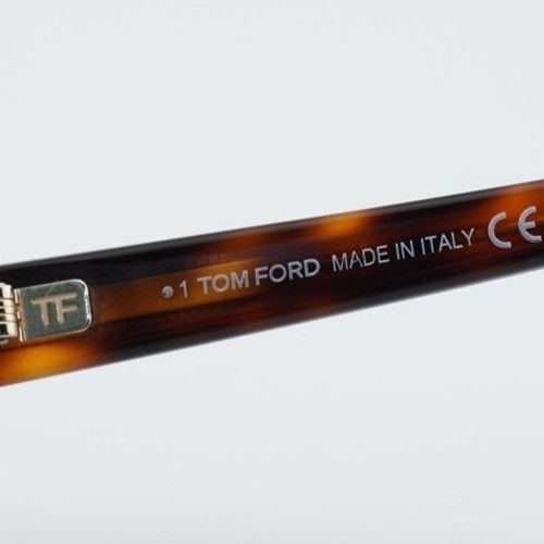 Tom Ford Tom Ford FT5889-B 053 Eyeglasses Havana 53mm Square Frame Size ONE SIZE - 4 Thumbnail