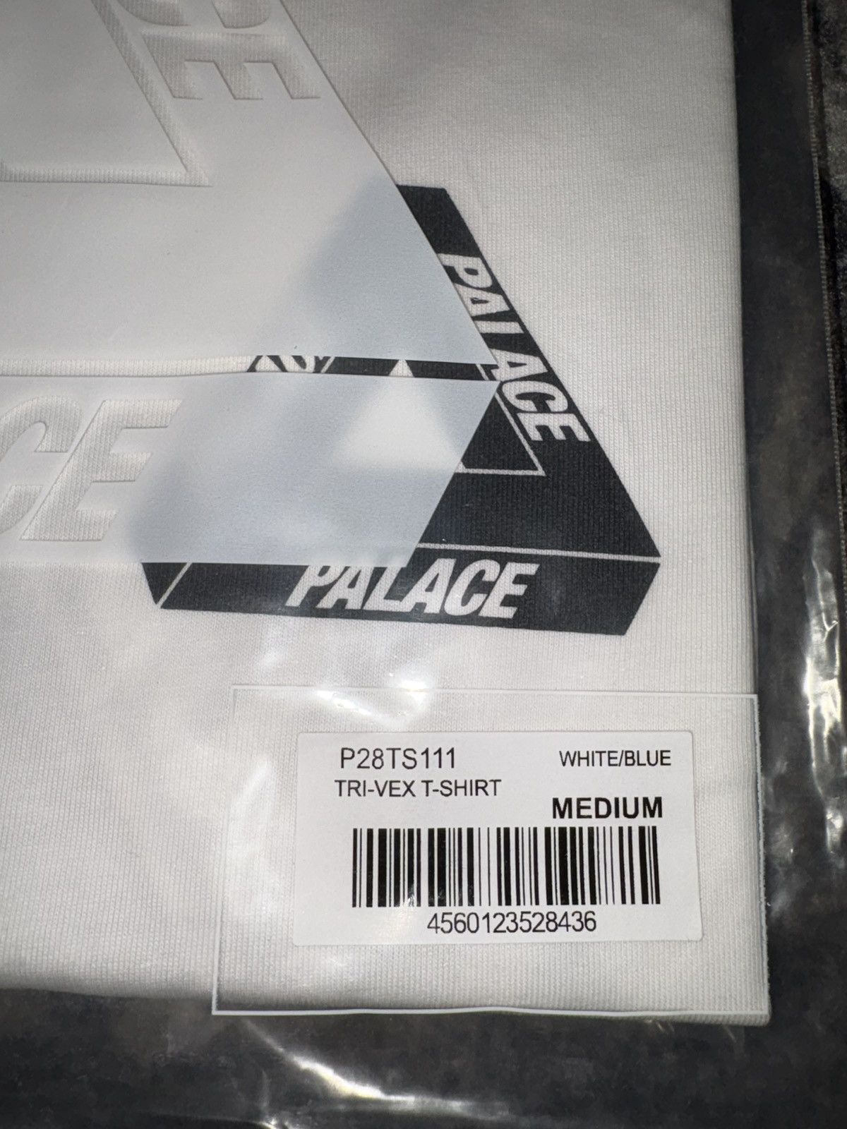Palace Palace Tri-Vex T-Shirt White Blue Size US M / EU 48-50 / 2 - 4 Thumbnail