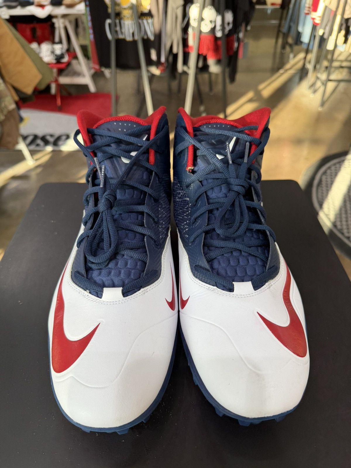 Nike Nike Zoom Texans Code Elite Shark Football Cleats Size 14 Size US 14 / EU 47 - 2 Thumbnail