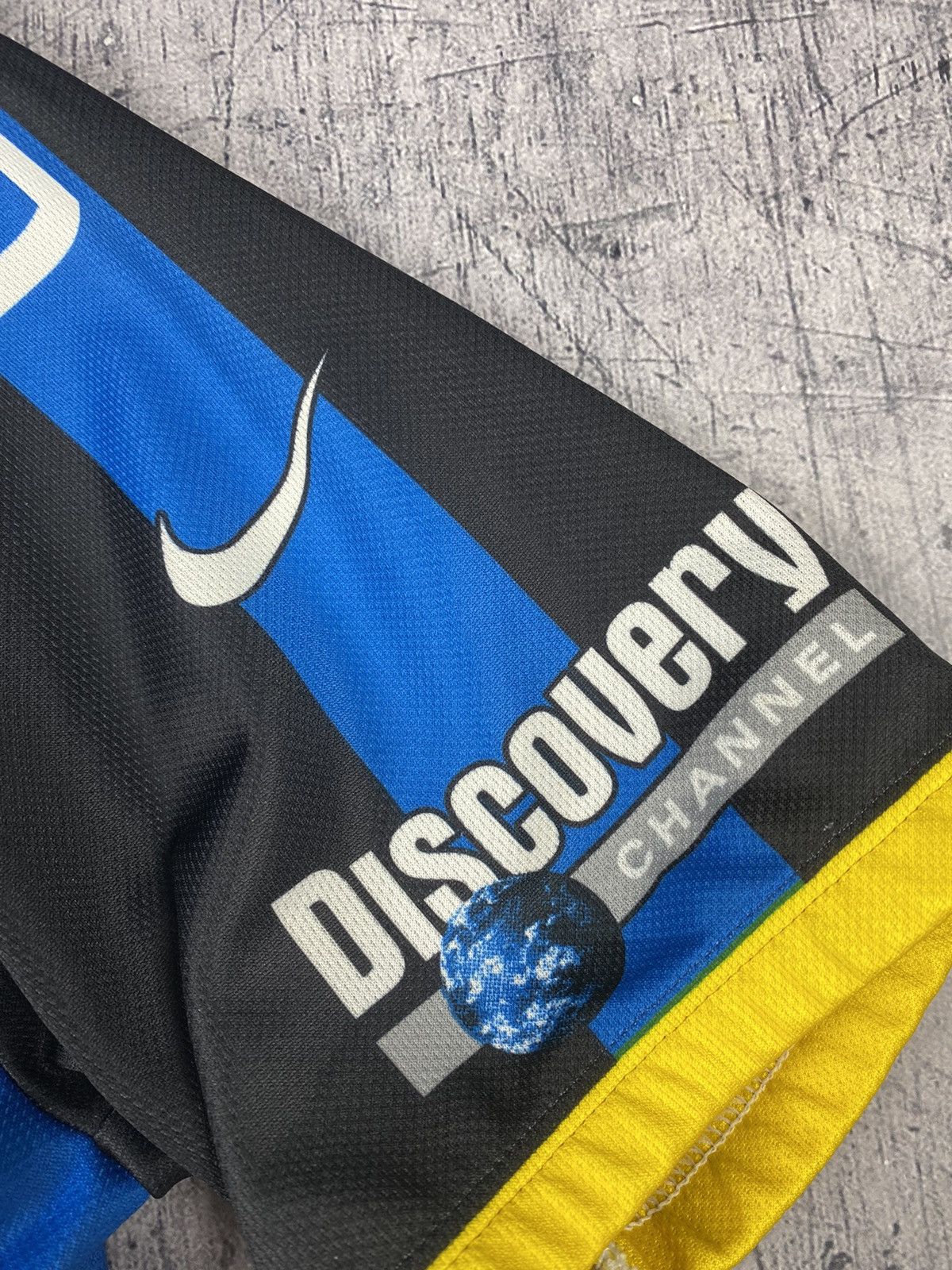 Nike Vintage Nike Cycling Jersey Channel Discovery Y2K Archive Size US XL / EU 56 / 4 - 13 Thumbnail