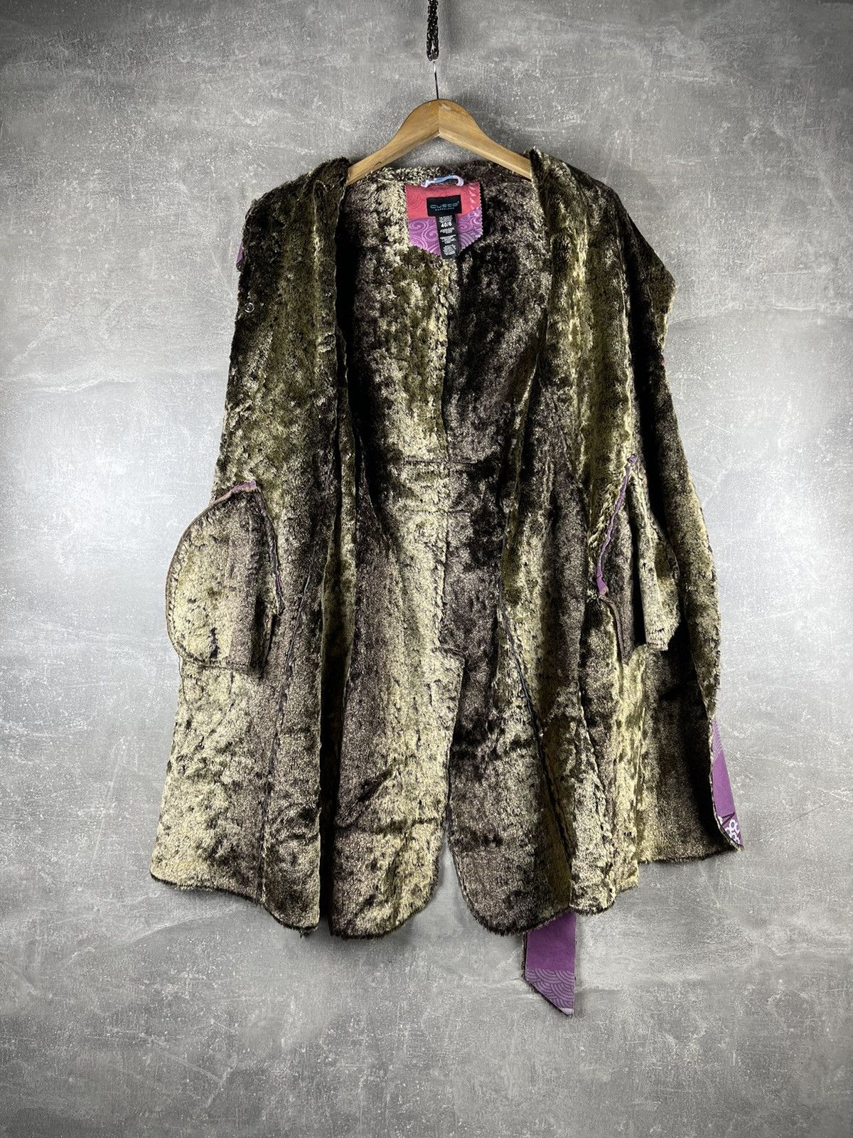 Custo Barcelona Custo Barcelona Vintage Graphic Faux Fur Lined Coat Size M / US 6-8 / IT 42-44 - 14 Thumbnail