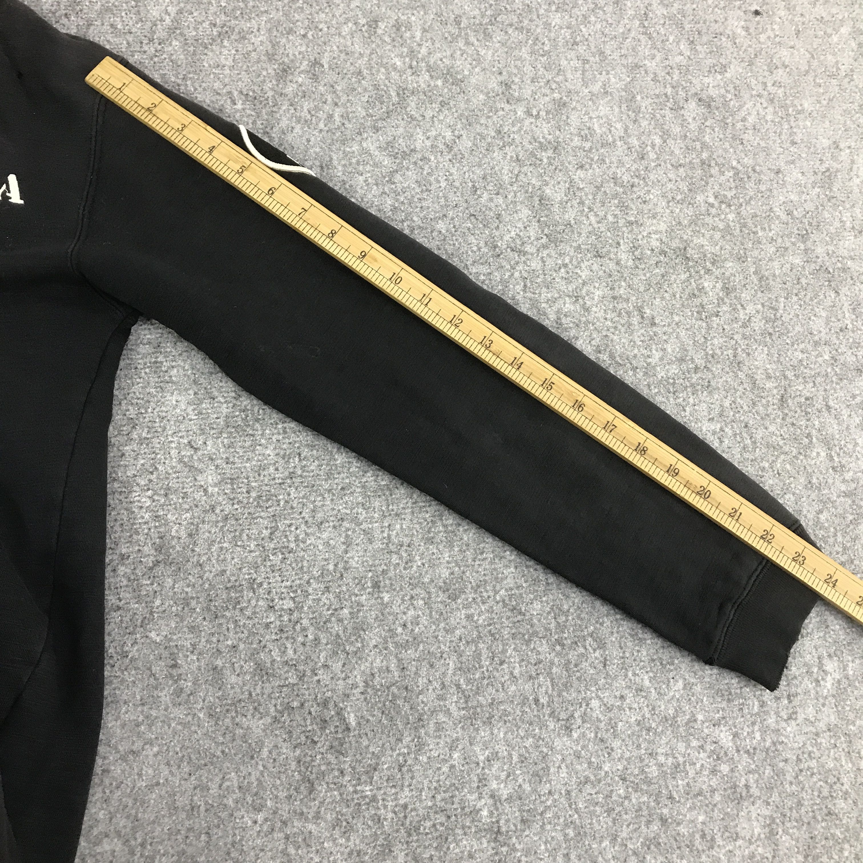 Japanese Brand T.F.O.A SKULL DISTRESSED HOODIES FADED K100B10 Size US M / EU 48-50 / 2 - 6 Thumbnail