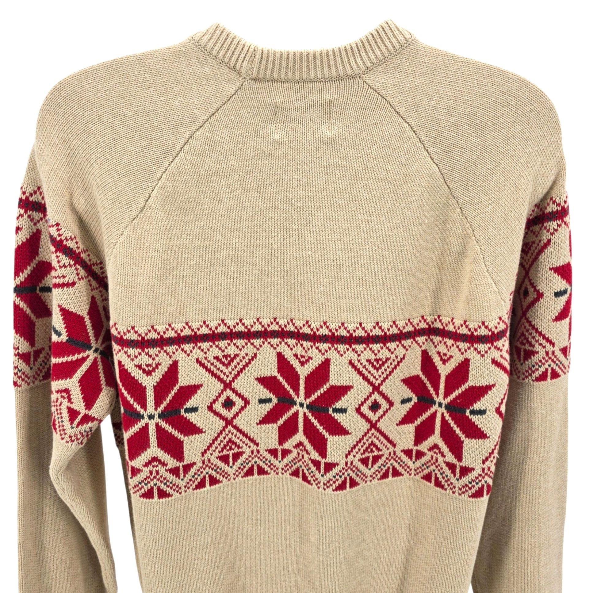Eddie Bauer NEW Eddie Bauer Mens Large Sweater Classic Fair Isle Crew Kn Size US L / EU 52-54 / 3 - 4 Thumbnail
