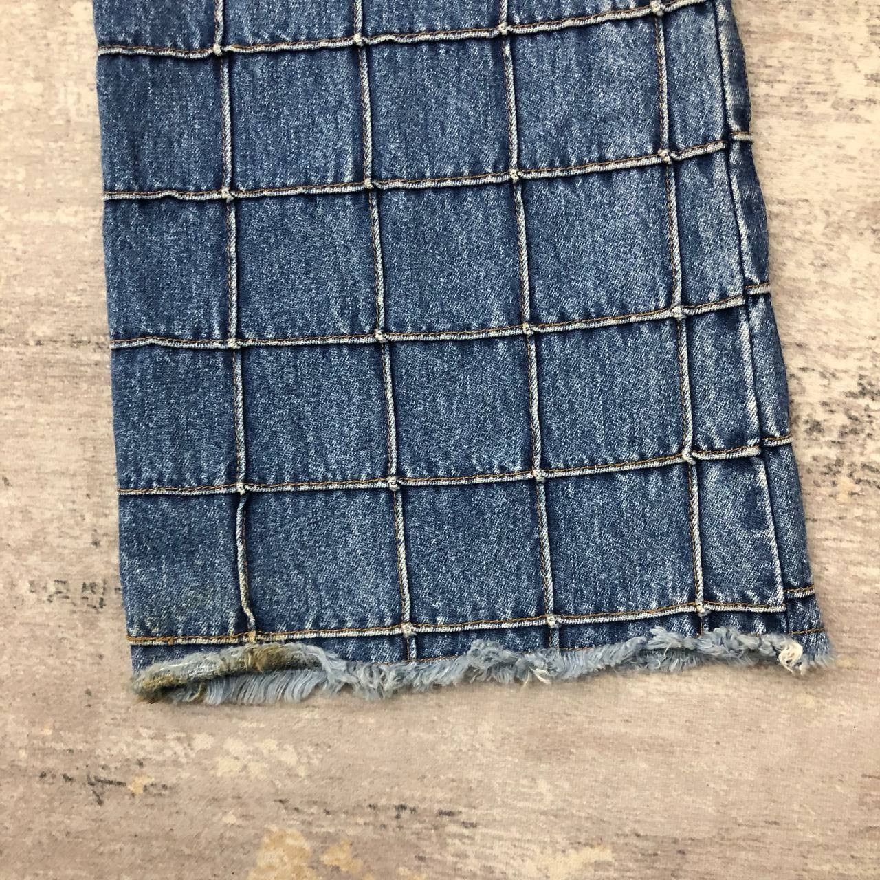 Ralph Lauren P789 VTG RALPH LAUREN FLARED PATCHWORK JEANS Size 28" / US 6 / IT 42 - 10 Thumbnail