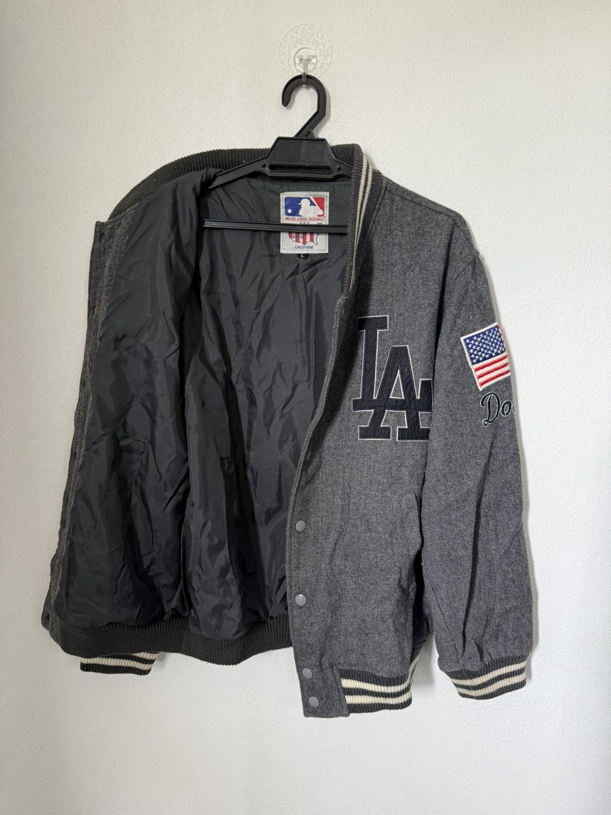 MLB DODGERS LA LOS ANGLES MLB VARSITY JACKET WOOL Size US L / EU 52-54 / 3 - 7 Thumbnail