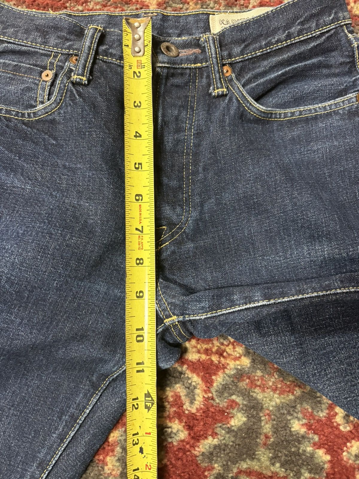 Kapital Kapital Selvedge Slim Fit Denim Size US 29 - 10 Thumbnail