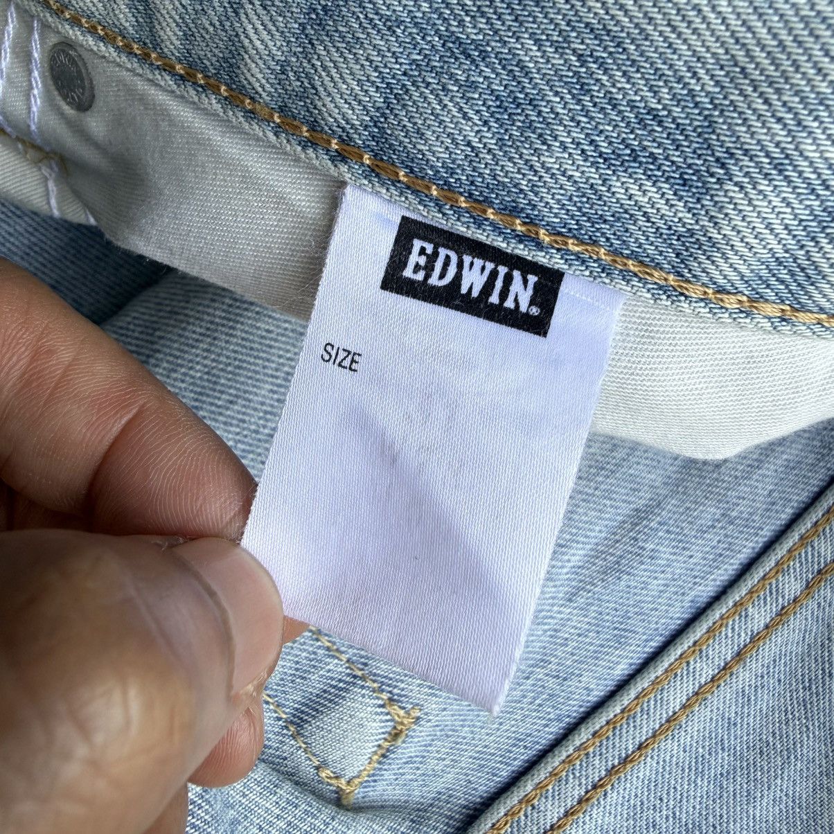 Edwin Vintage Edwin Faded Blue Denim Jean Pants W32 Size US 32 / EU 48 - 14 Thumbnail