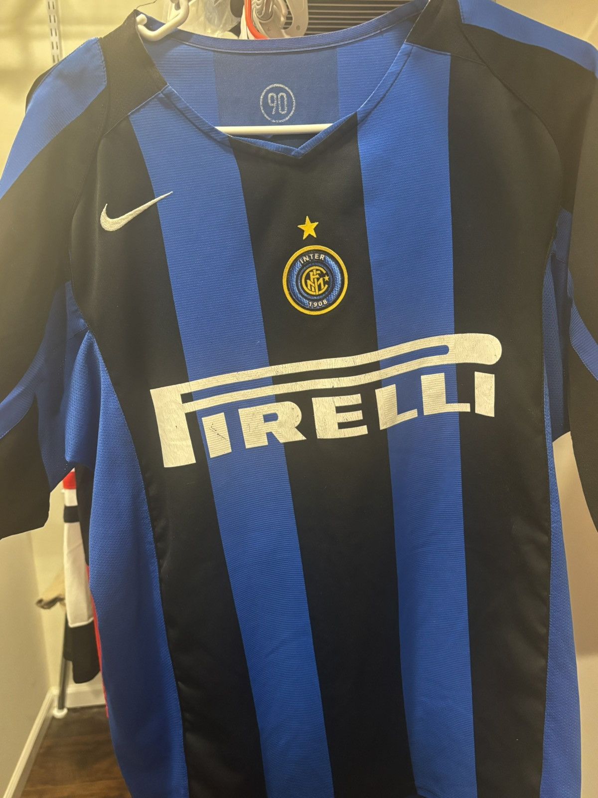Nike Inter Milan Adriano Jersey Size US L / EU 52-54 / 3 - 1 Thumbnail