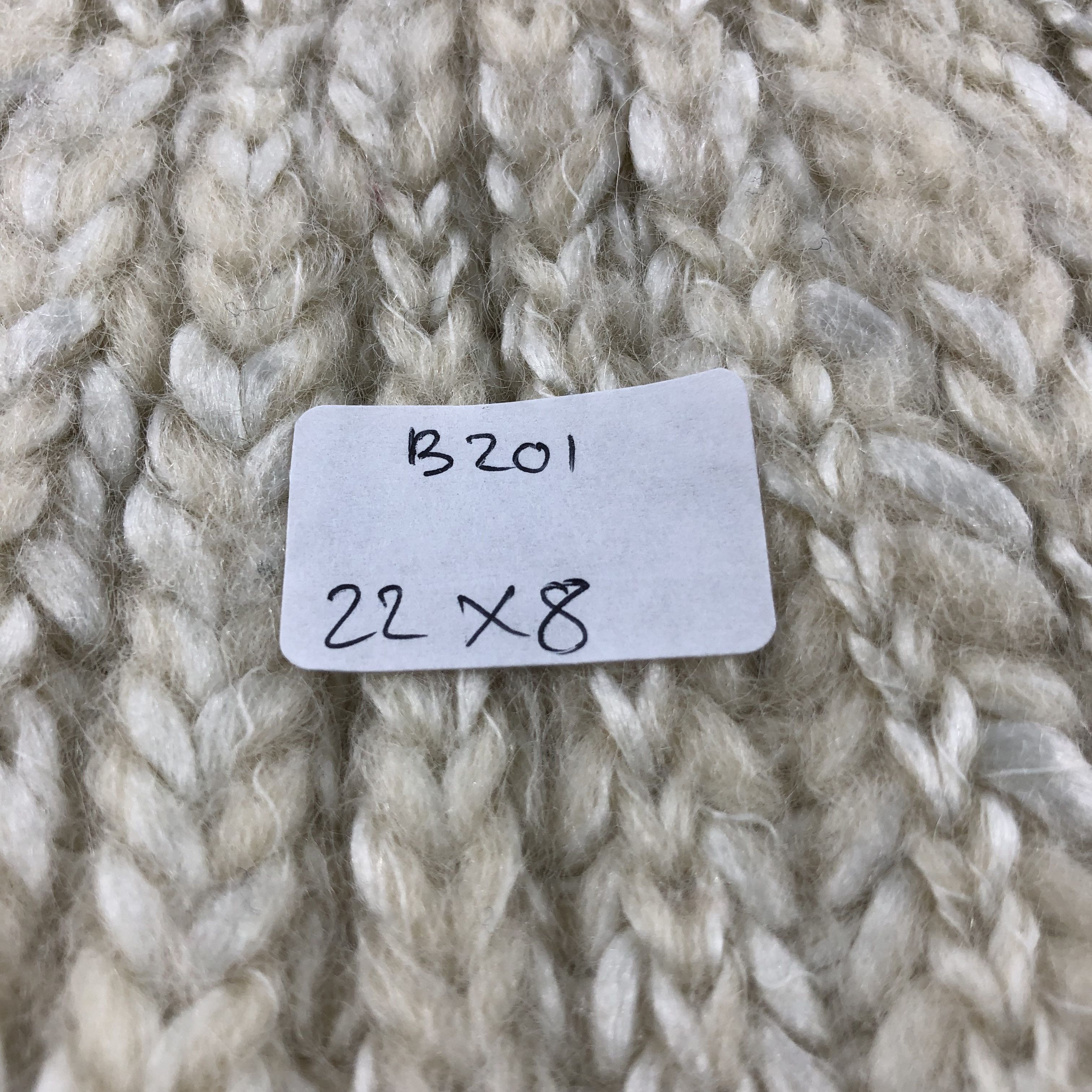 Japanese Brand Made in Japan Wool Blend Chunky Knit Pom Pom Beanie Hat B201 Size ONE SIZE - 7 Thumbnail