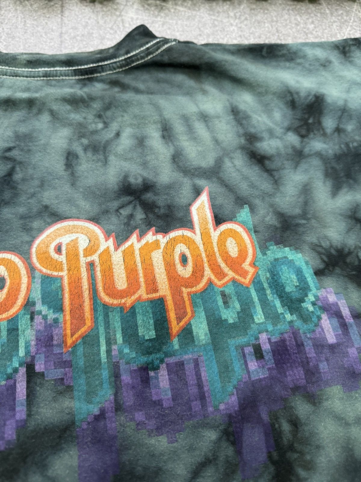 Band Tees Vintage 2000s Deep Purple Heavy Metal Band Tee tie dye Rock Size US L / EU 52-54 / 3 - 11 Thumbnail