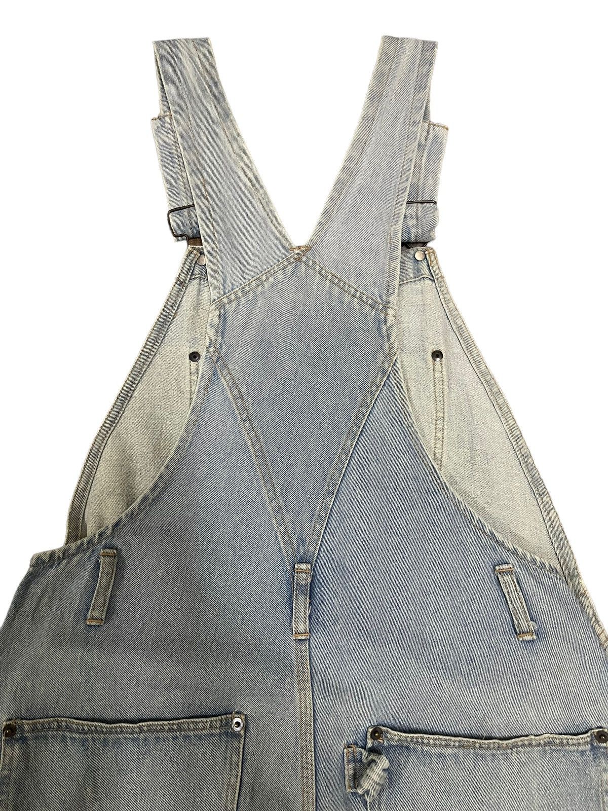 Carhartt Vintage Japanese Brand Blue Wash Style Denim Overalls Size US 33 - 4 Thumbnail