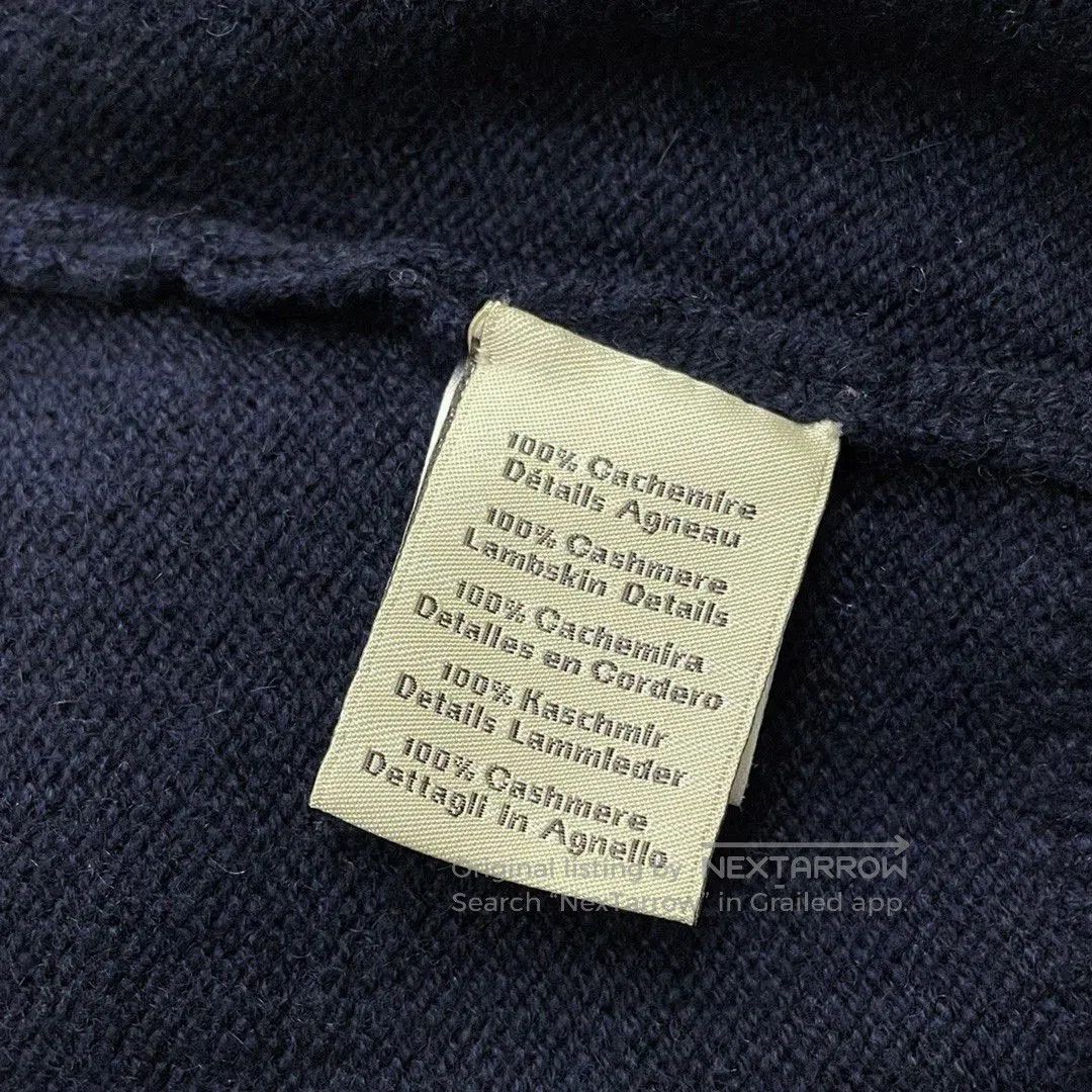 Hermes navy blue knitted jacket by hermes. Size US M / EU 48-50 / 2 - 6 Thumbnail